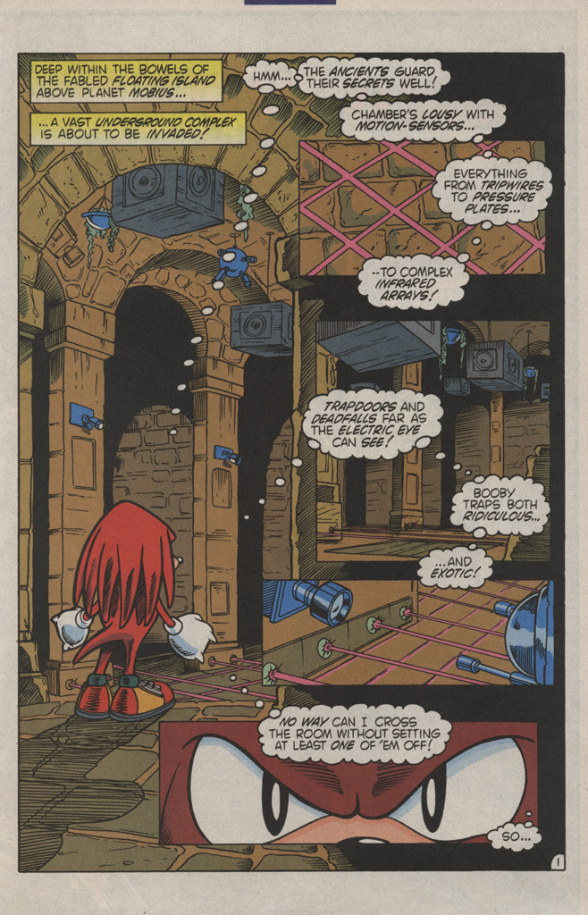 Read online Sonic's Friendly Nemesis, Knuckles comic -  Issue #1 - 5