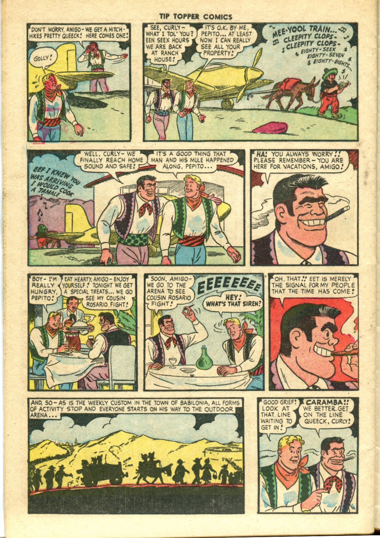 Read online Tip Topper Comics comic -  Issue #23 - 22