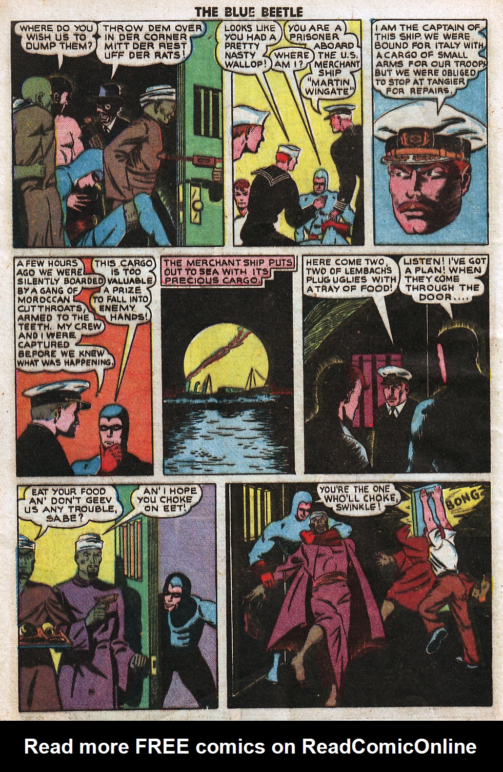 Read online The Blue Beetle comic -  Issue #33 - 10