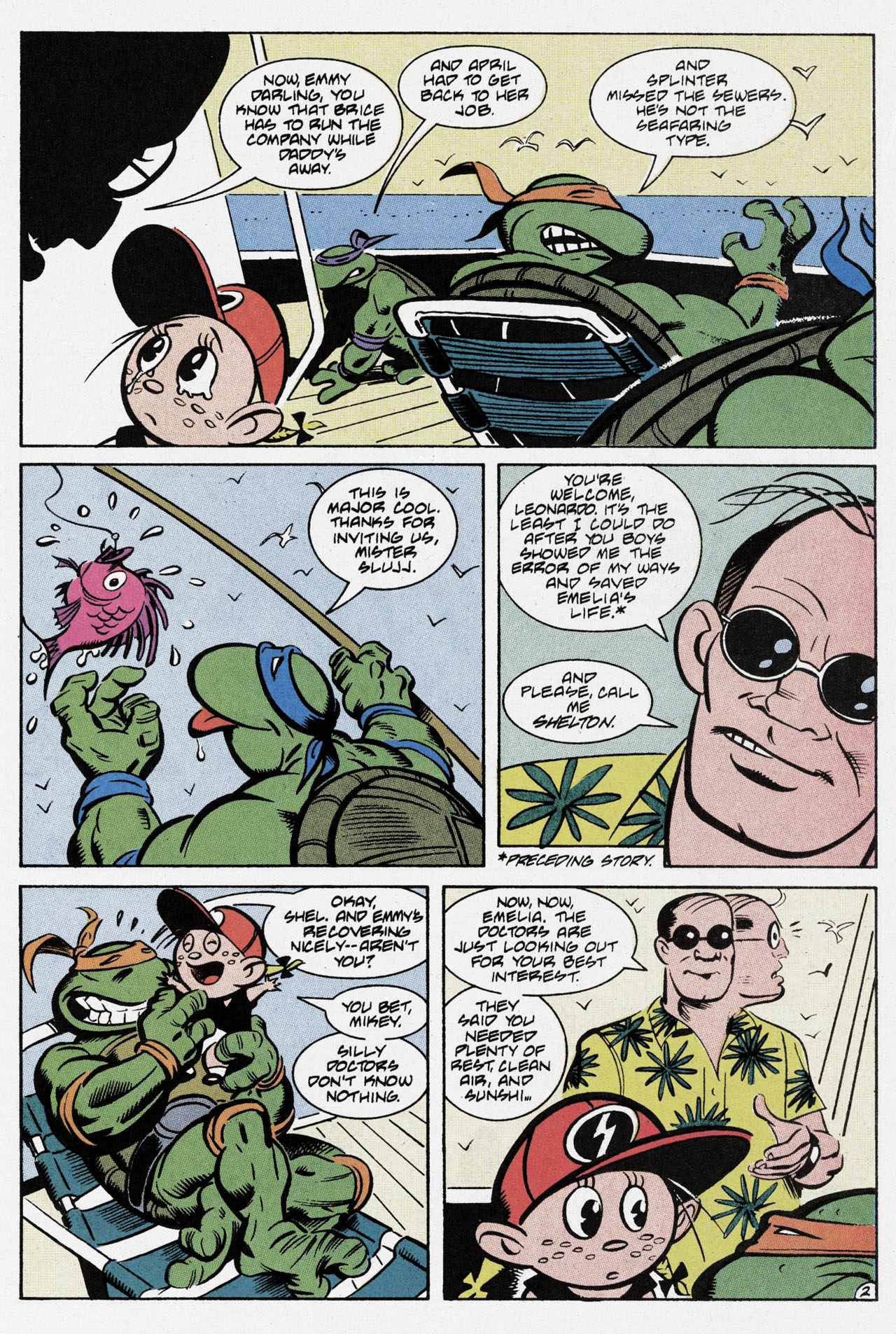 Read online Teenage Mutant Ninja Turtles Adventures (1989) comic -  Issue # _Special 1 - 34