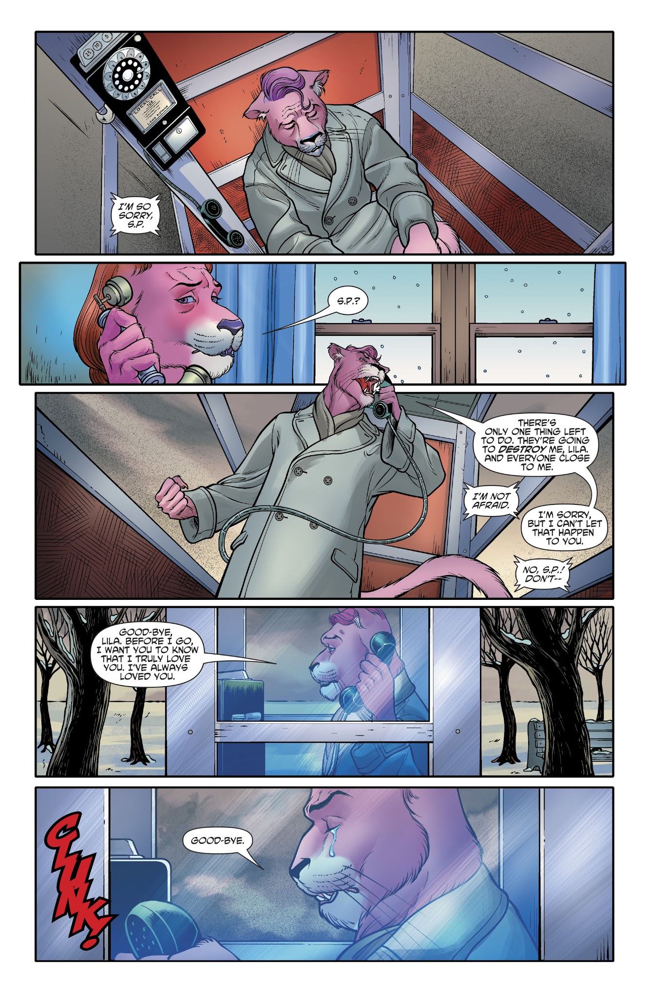 Read online Exit Stage Left: The Snagglepuss Chronicles comic -  Issue #5 - 15
