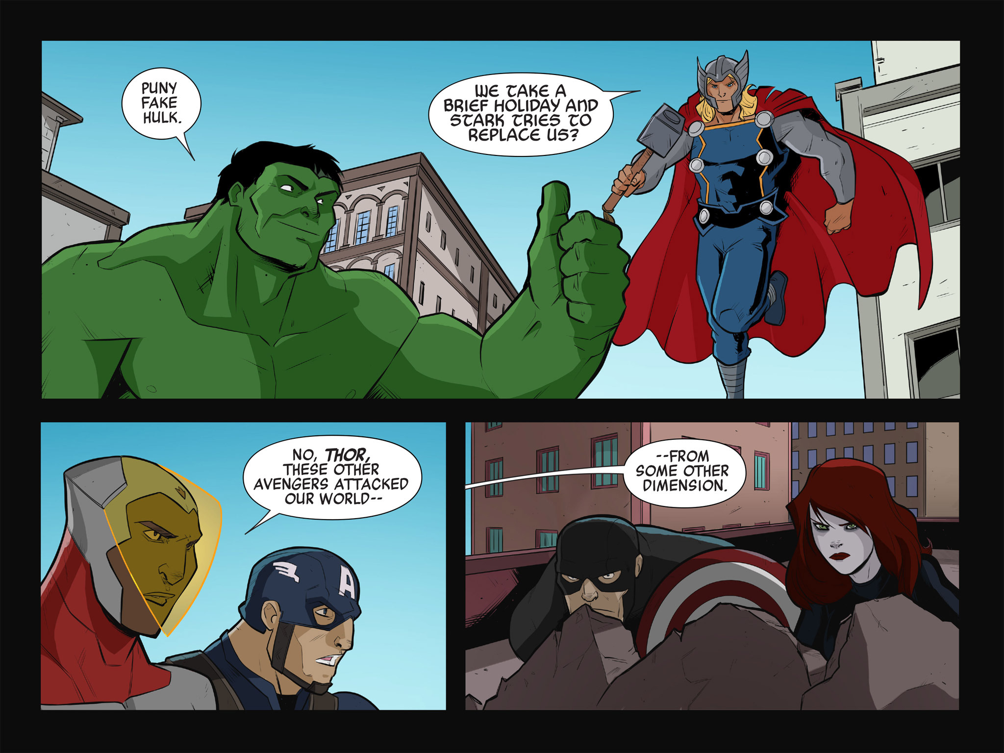 Read online Marvel Universe Avengers Infinite Comic comic -  Issue #2 - 37