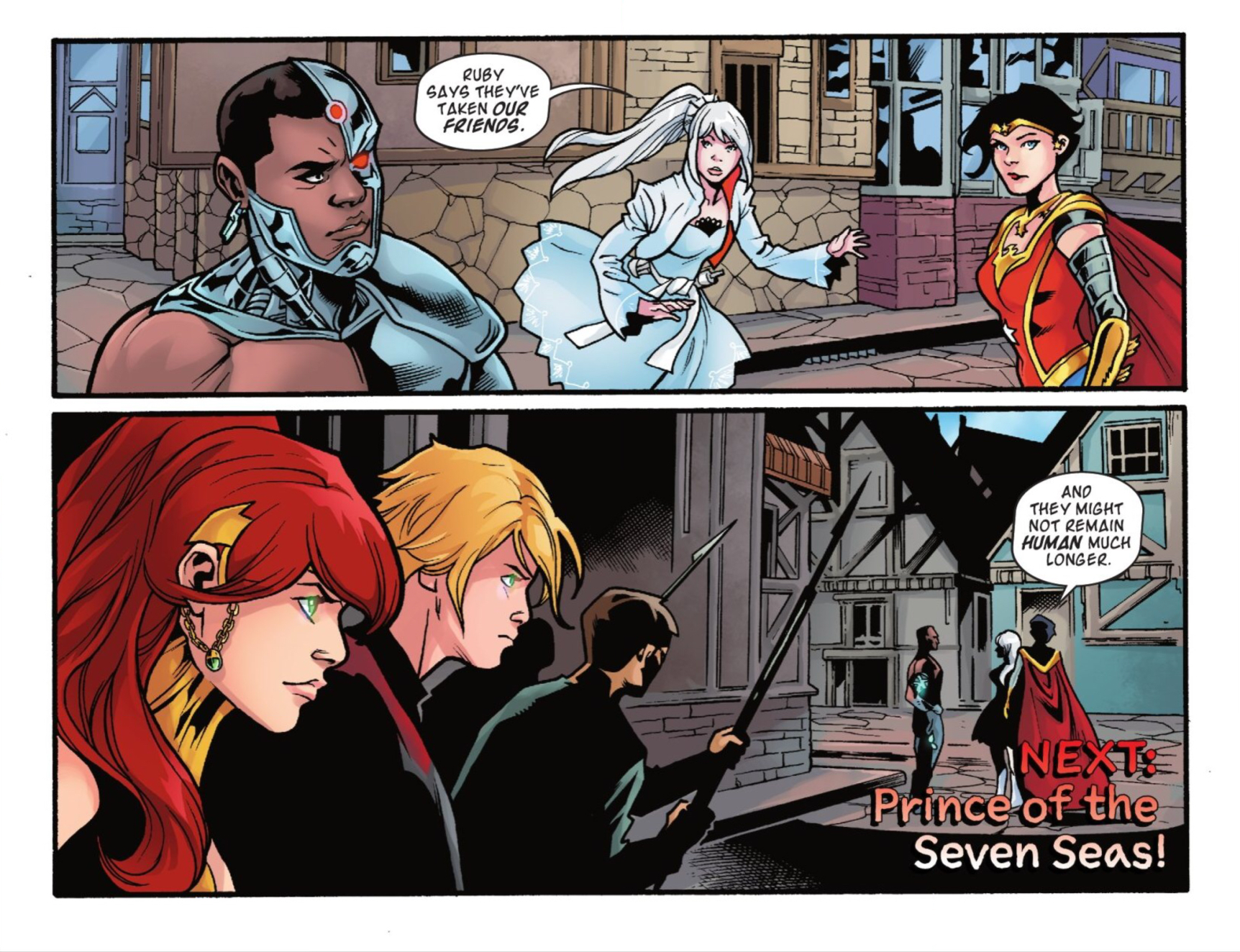 Read online RWBY/Justice League comic -  Issue #6 - 22