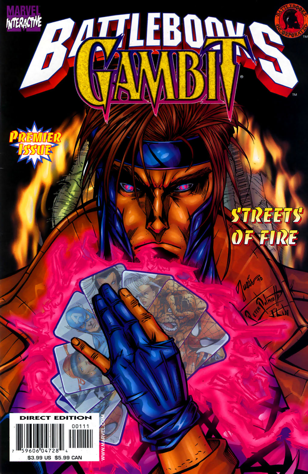 Read online Gambit Battlebook: Streets Of Fire comic -  Issue # Full - 1