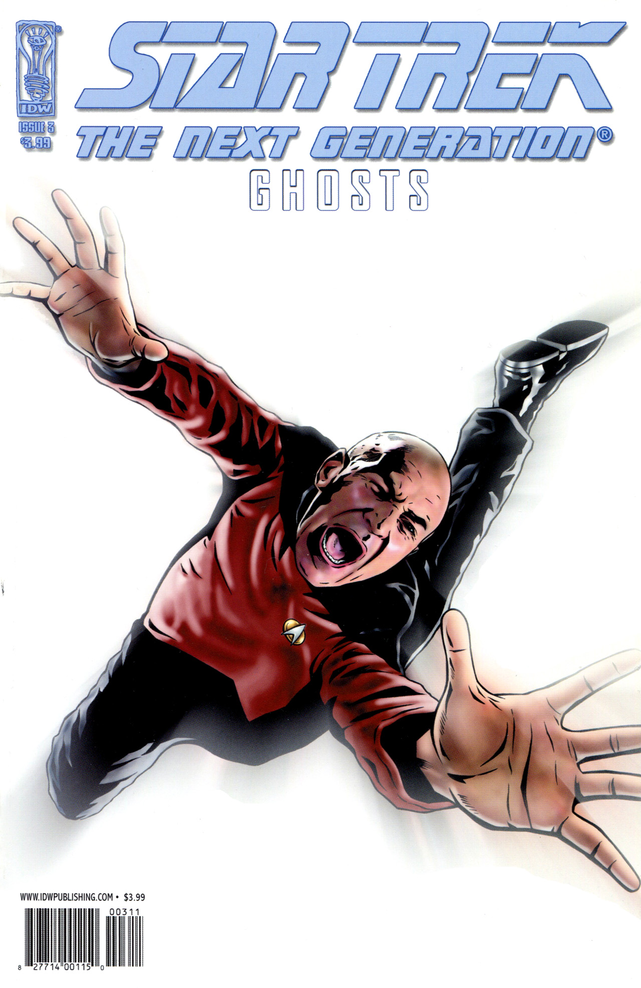 Read online Star Trek: The Next Generation: Ghosts comic -  Issue #3 - 1