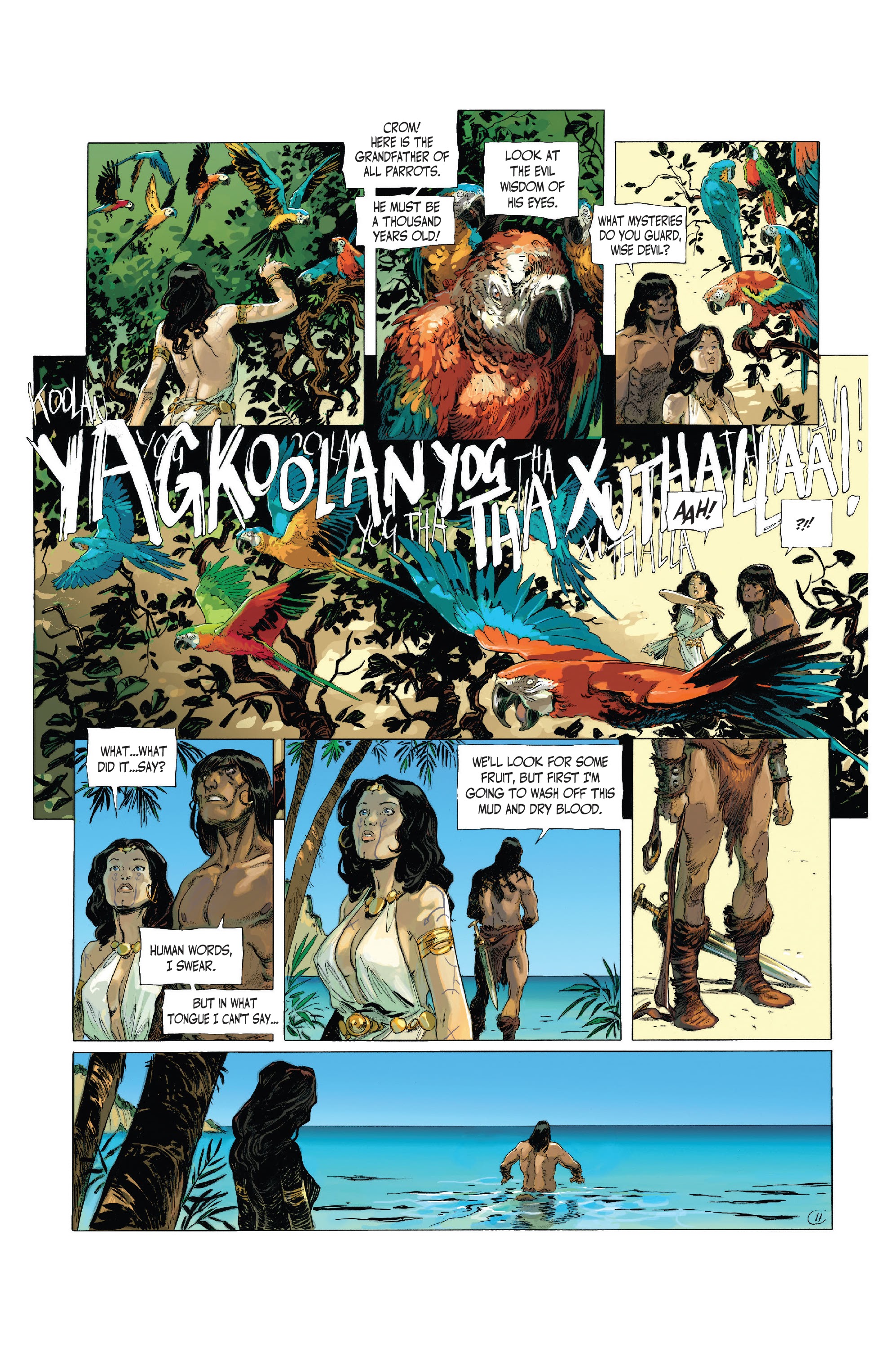 Read online The Cimmerian: Iron Shadows in the Moon comic -  Issue #1 - 13