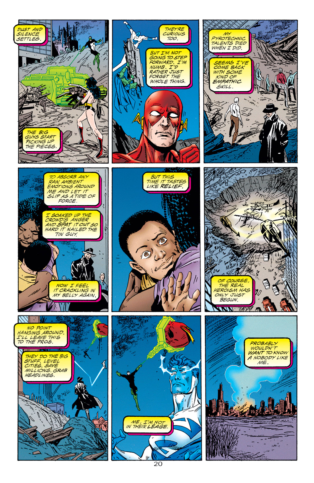 Read online Resurrection Man (1997) comic -  Issue #2 - 16