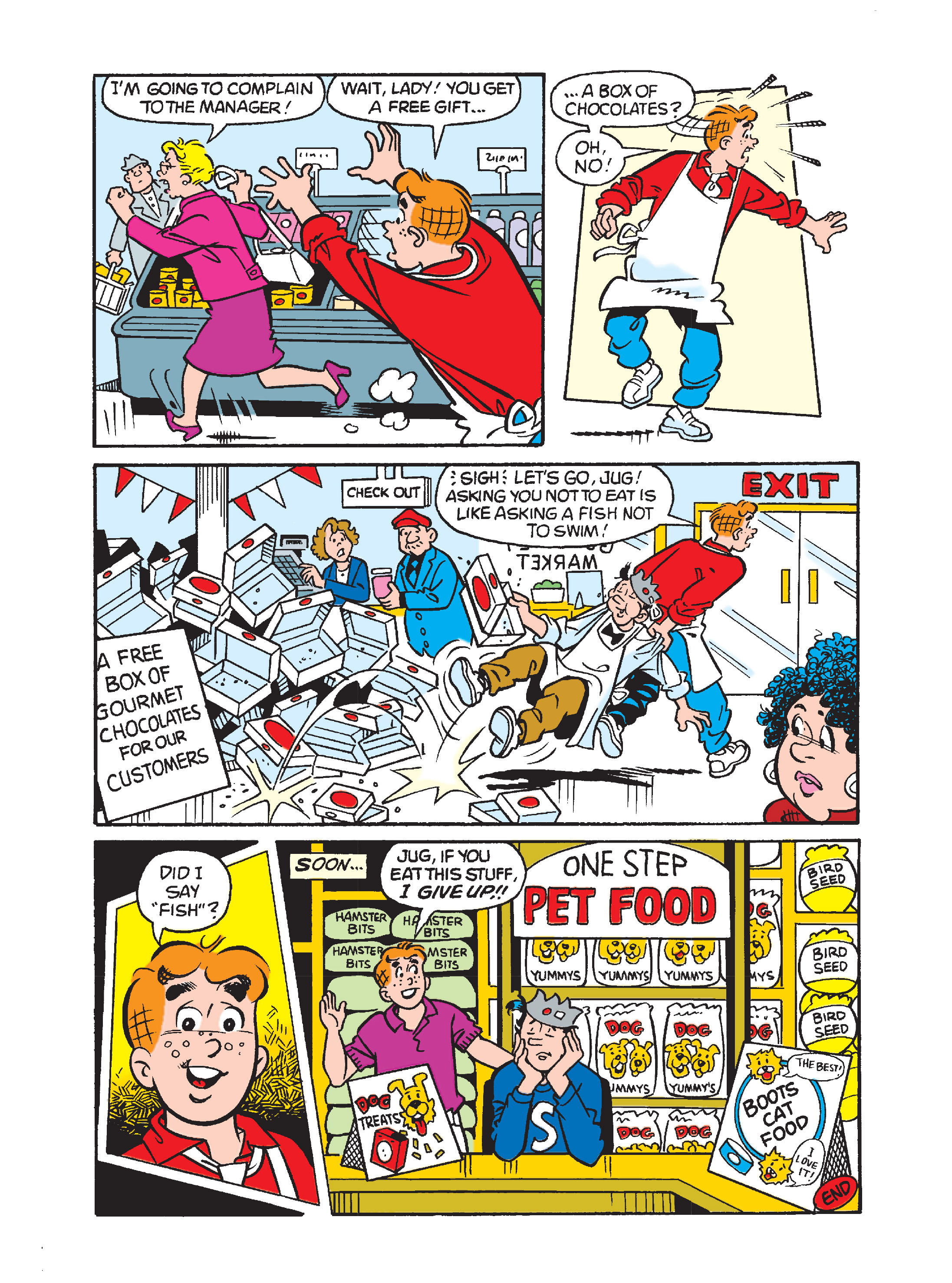 Read online Archie's Funhouse Double Digest comic -  Issue #6 - 122