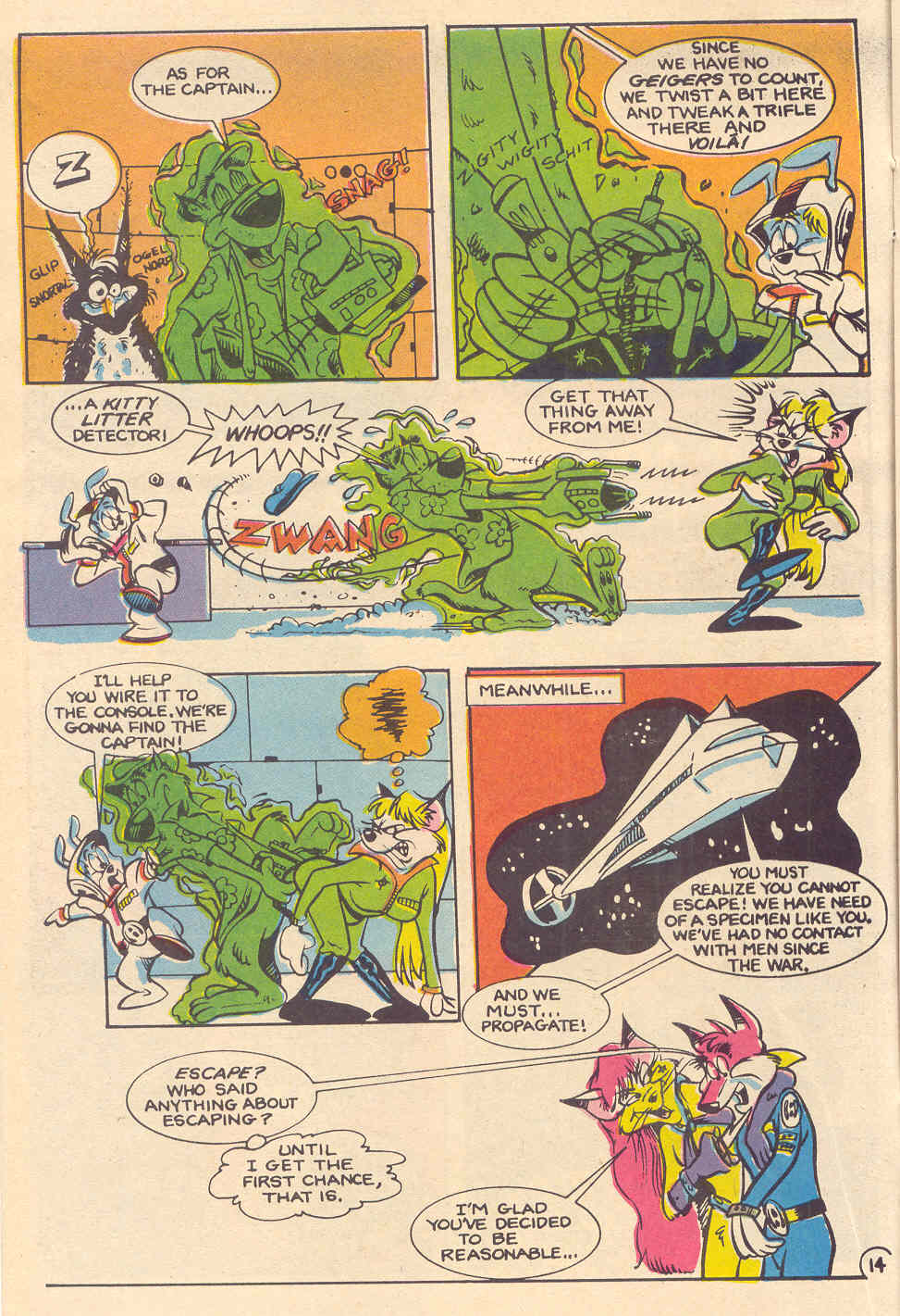 Read online Space Ark comic -  Issue #2 - 16