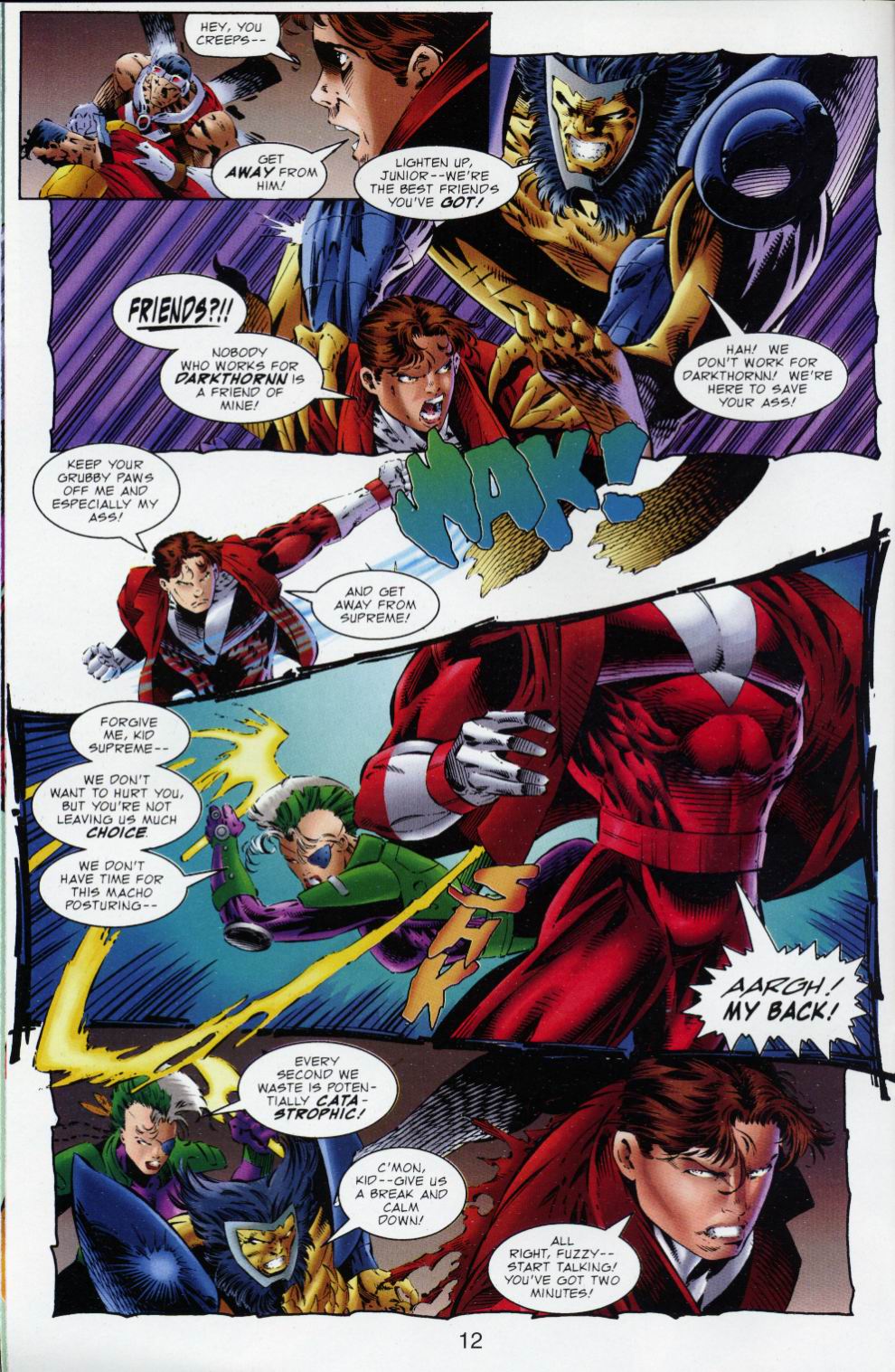 Read online Supreme (1992) comic -  Issue #29 - 14