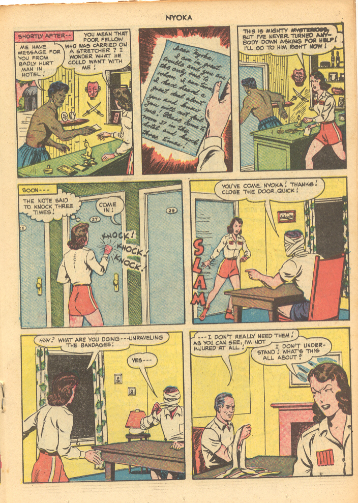 Read online Nyoka the Jungle Girl (1945) comic -  Issue #50 - 27