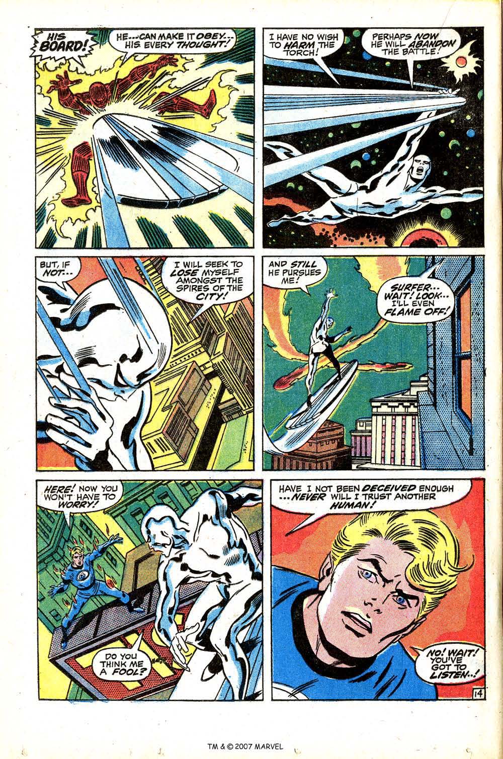 Read online Silver Surfer (1968) comic -  Issue #15 - 20