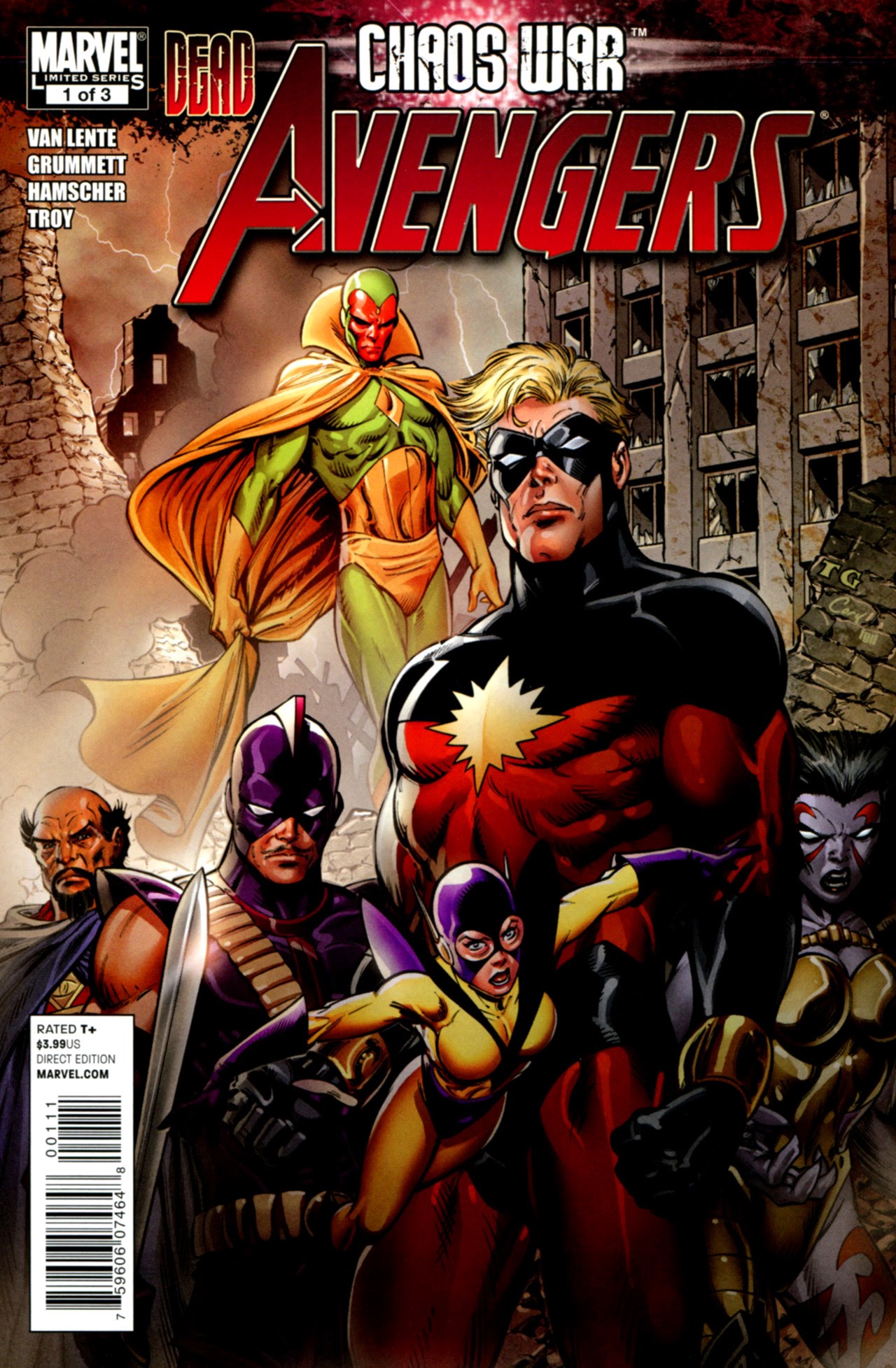 Read online Chaos War: Dead Avengers comic -  Issue #1 - 1