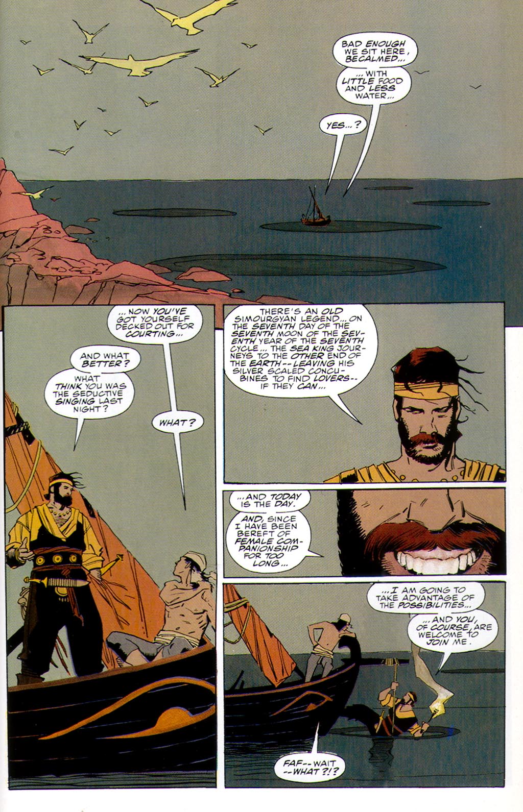 Read online Fafhrd and the Gray Mouser comic -  Issue #4 - 33