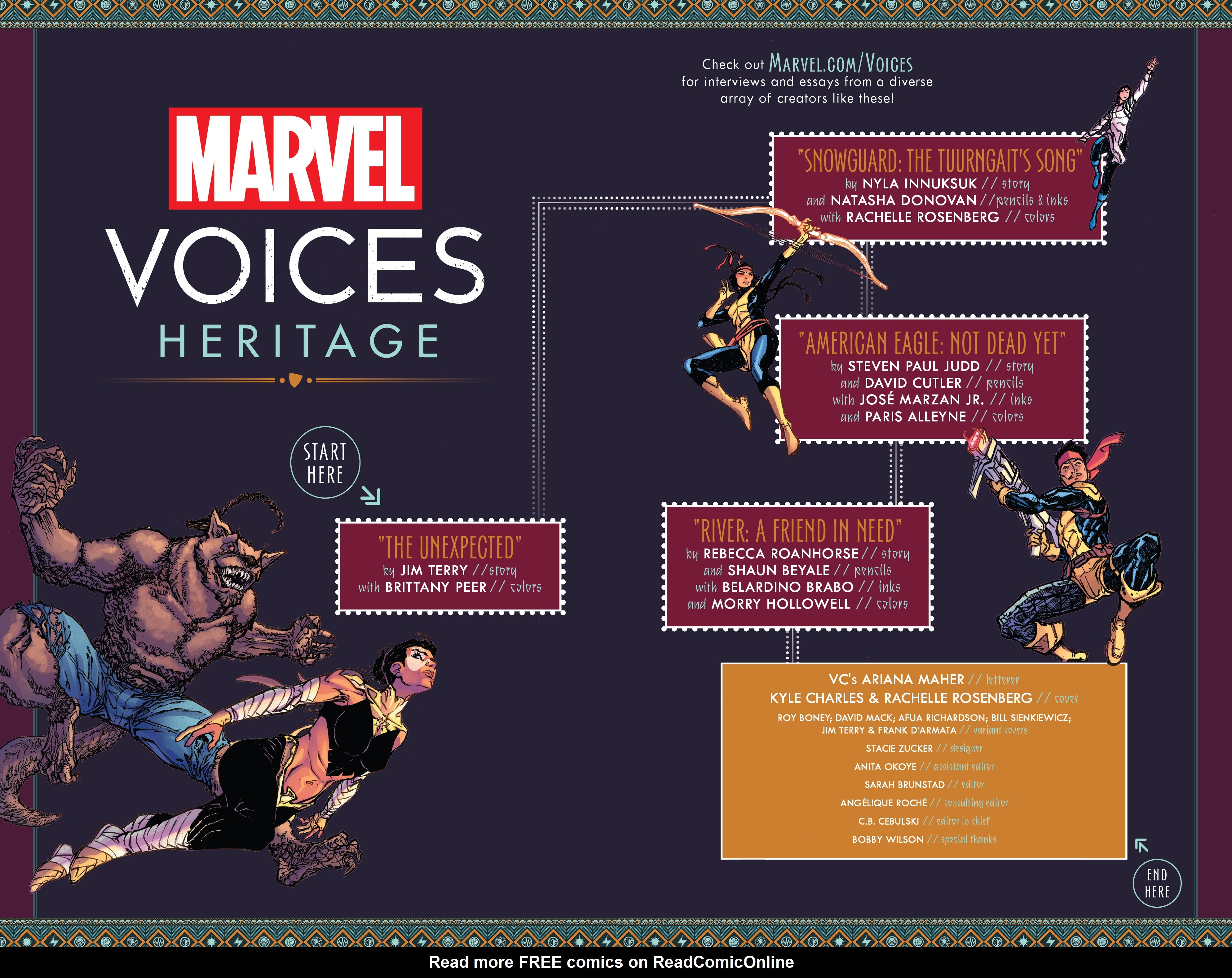 Read online Marvel's Voices: Heritage comic -  Issue # Full - 3