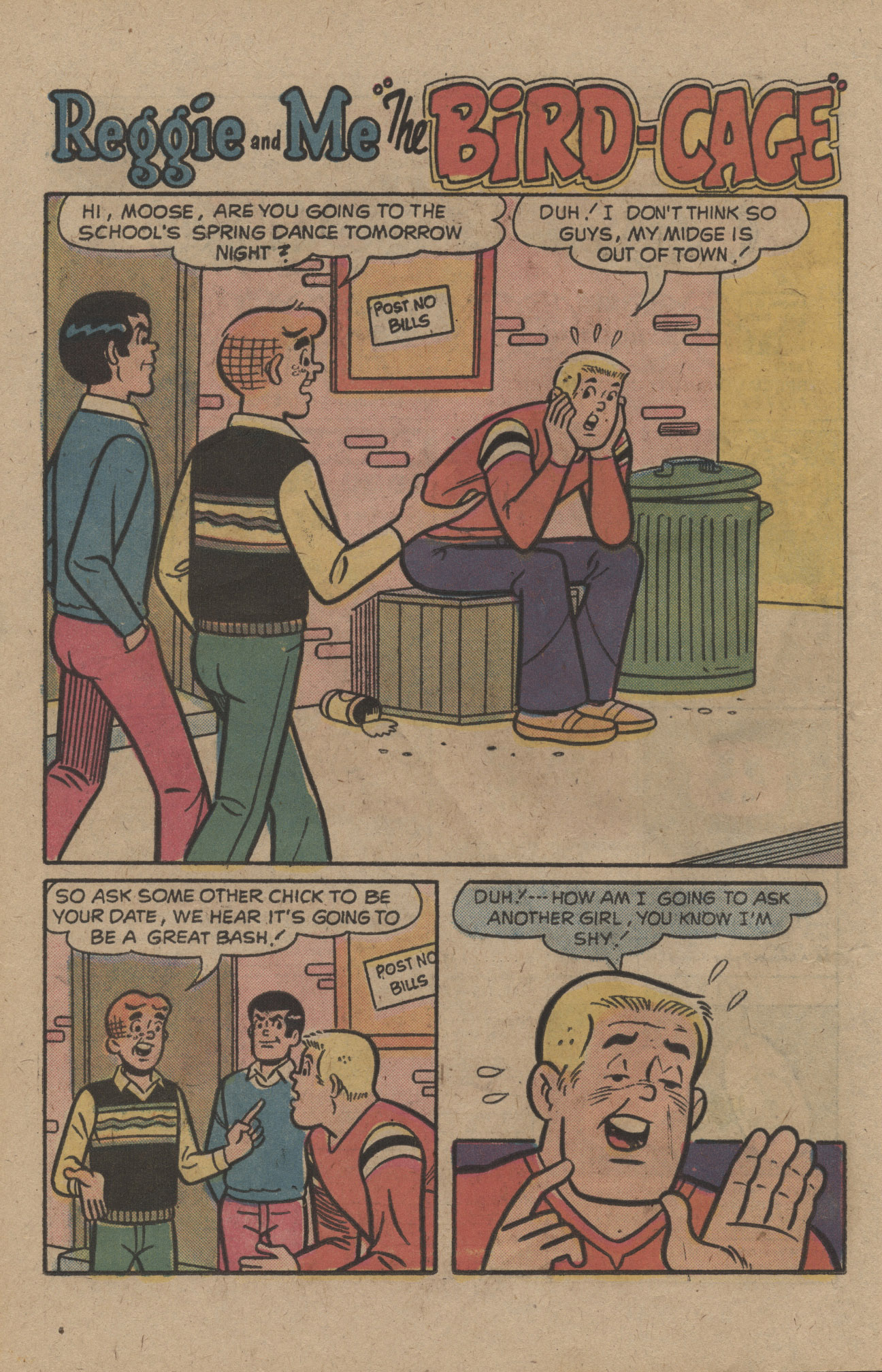 Read online Reggie and Me (1966) comic -  Issue #79 - 14