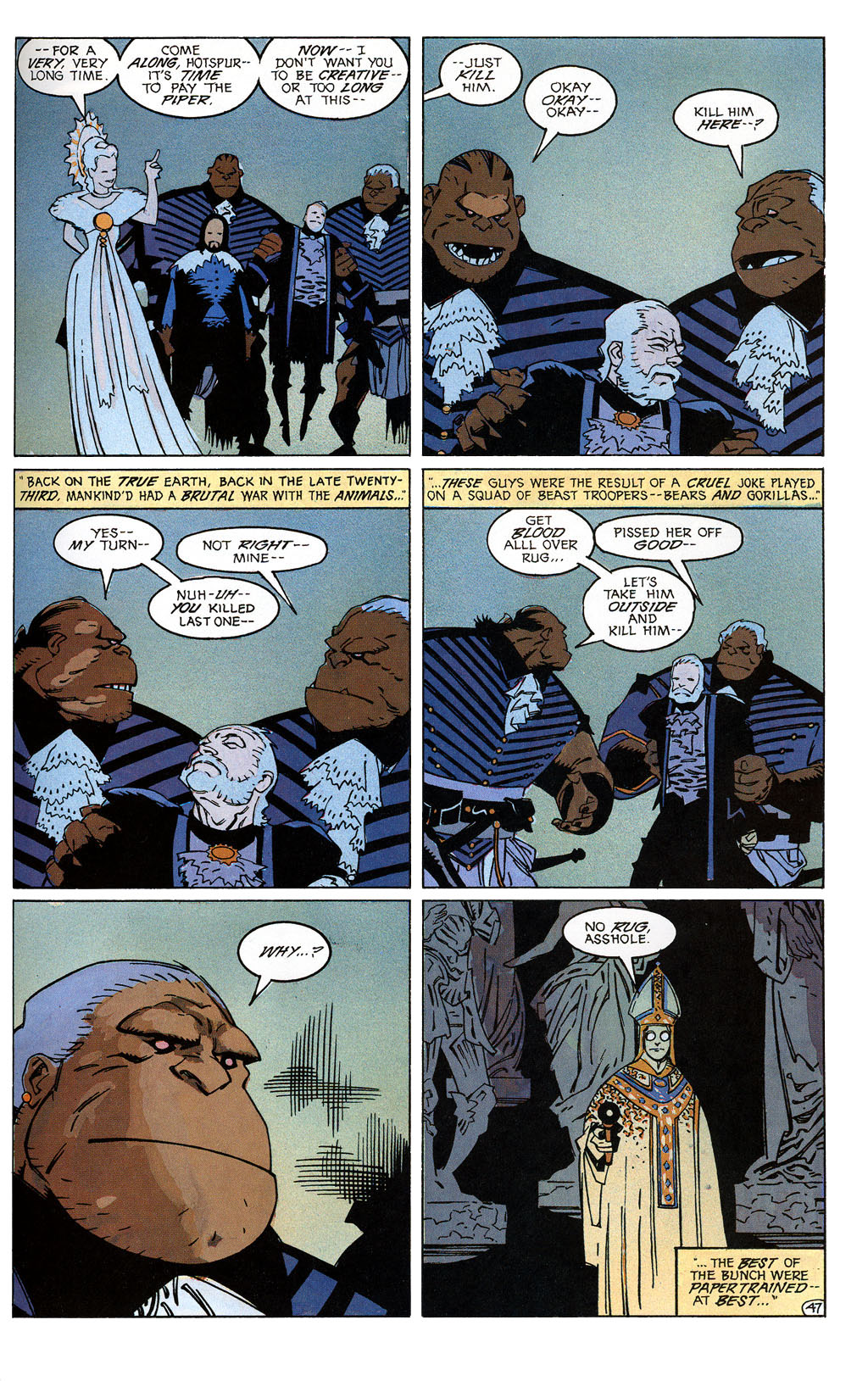 Read online Ironwolf -- Fires of the Revolution comic -  Issue # TPB - 50