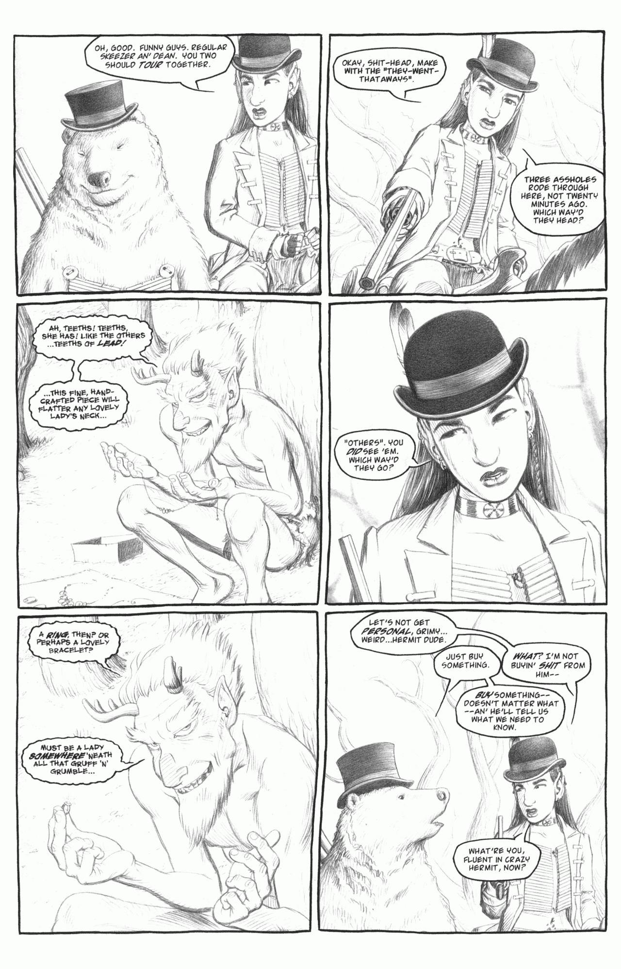 Read online Far West: Bad Mojo comic -  Issue #1 - 5