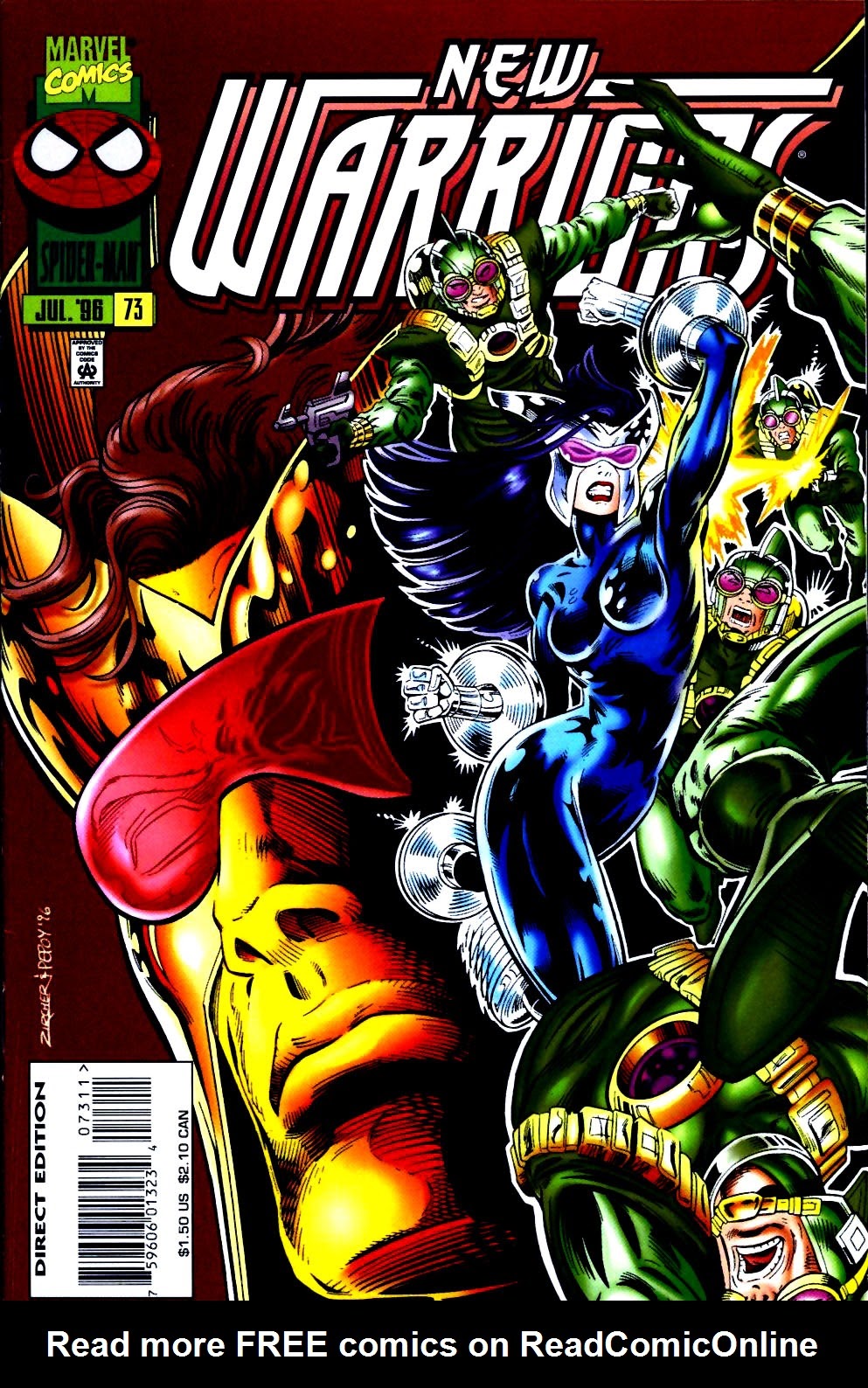 Read online The New Warriors comic -  Issue #73 - 1