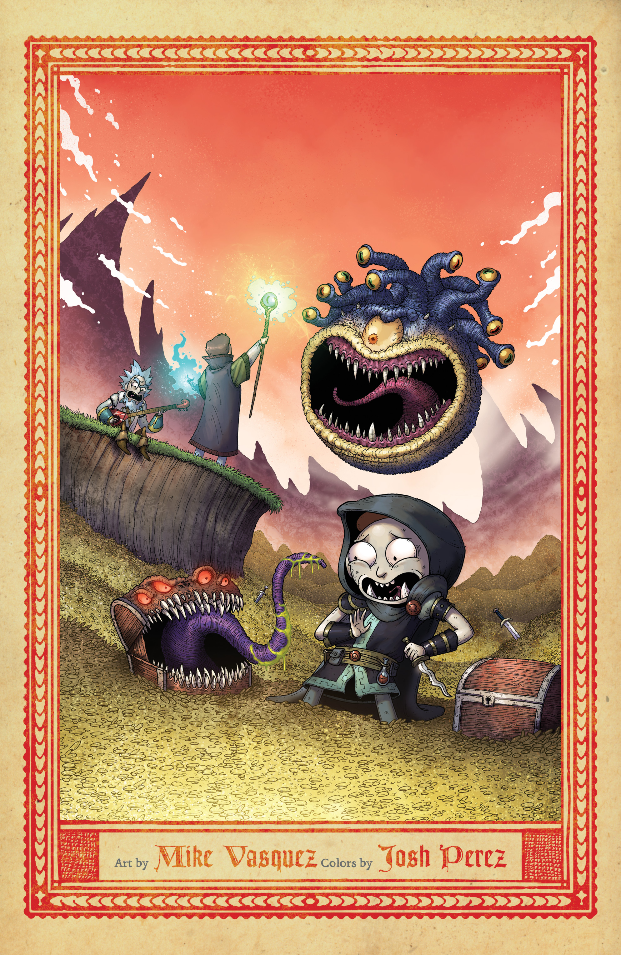 Read online Rick and Morty vs Dungeons & Dragons comic -  Issue # _TPB - 124