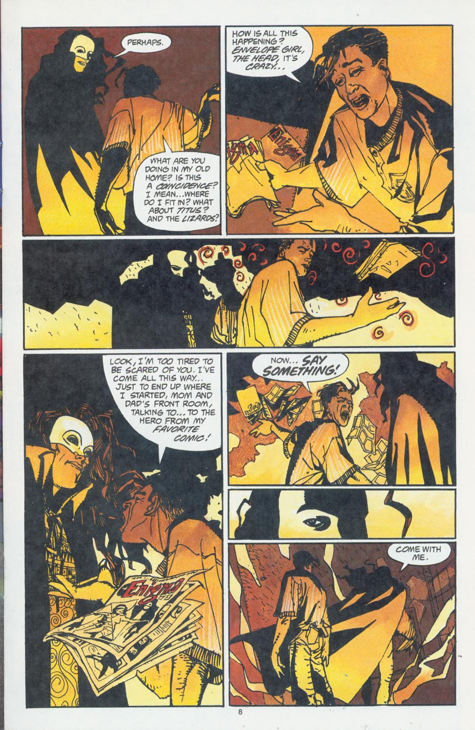 Read online Enigma comic -  Issue #6 - 10