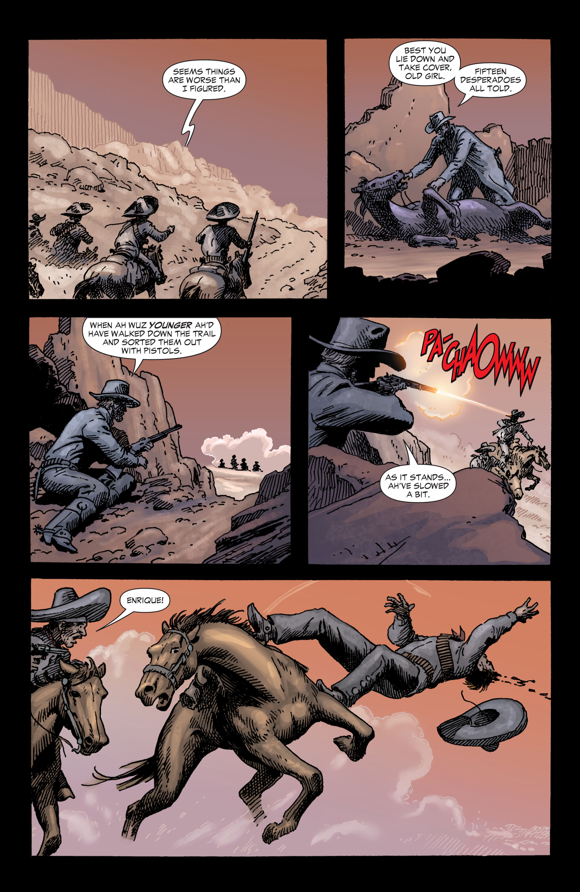 Read online Jonah Hex (2006) comic -  Issue #25 - 4