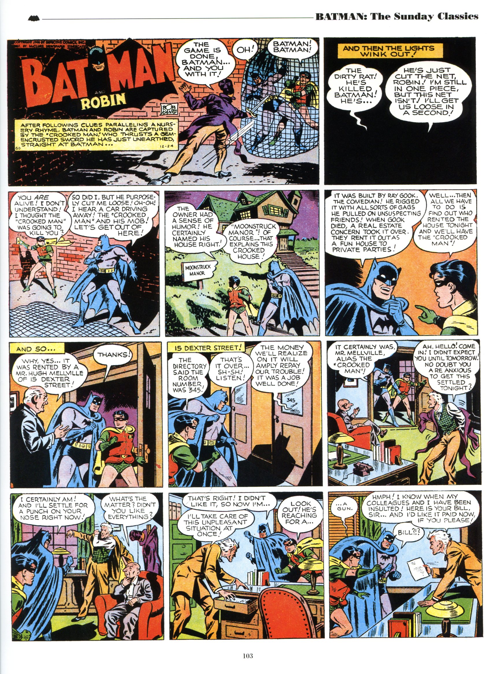Read online Batman: The Sunday Classics comic -  Issue # TPB - 109