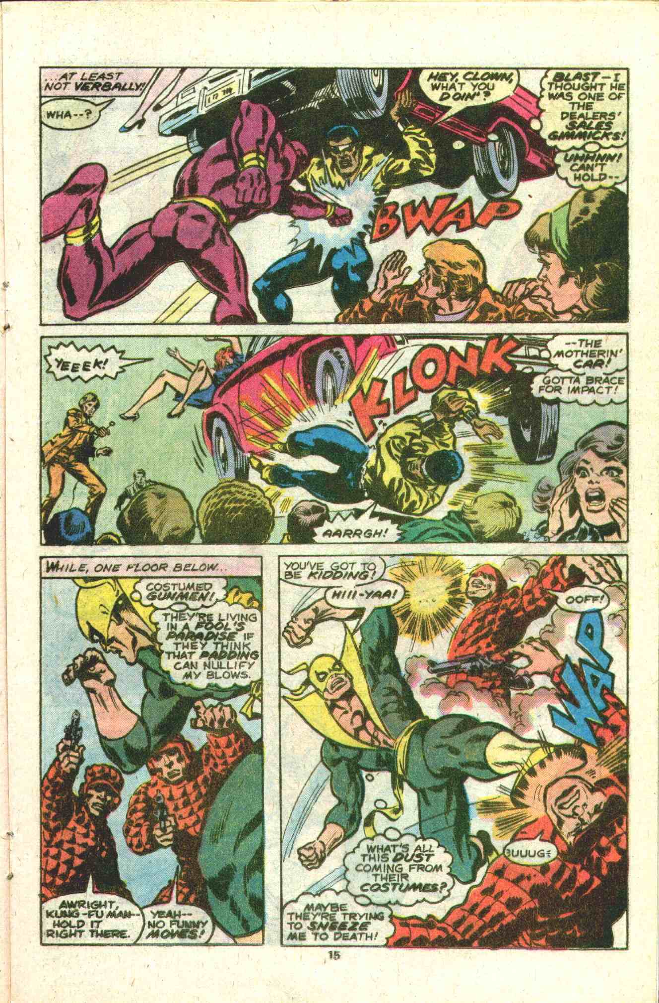 Read online Power Man and Iron Fist (1978) comic -  Issue #55 - 10