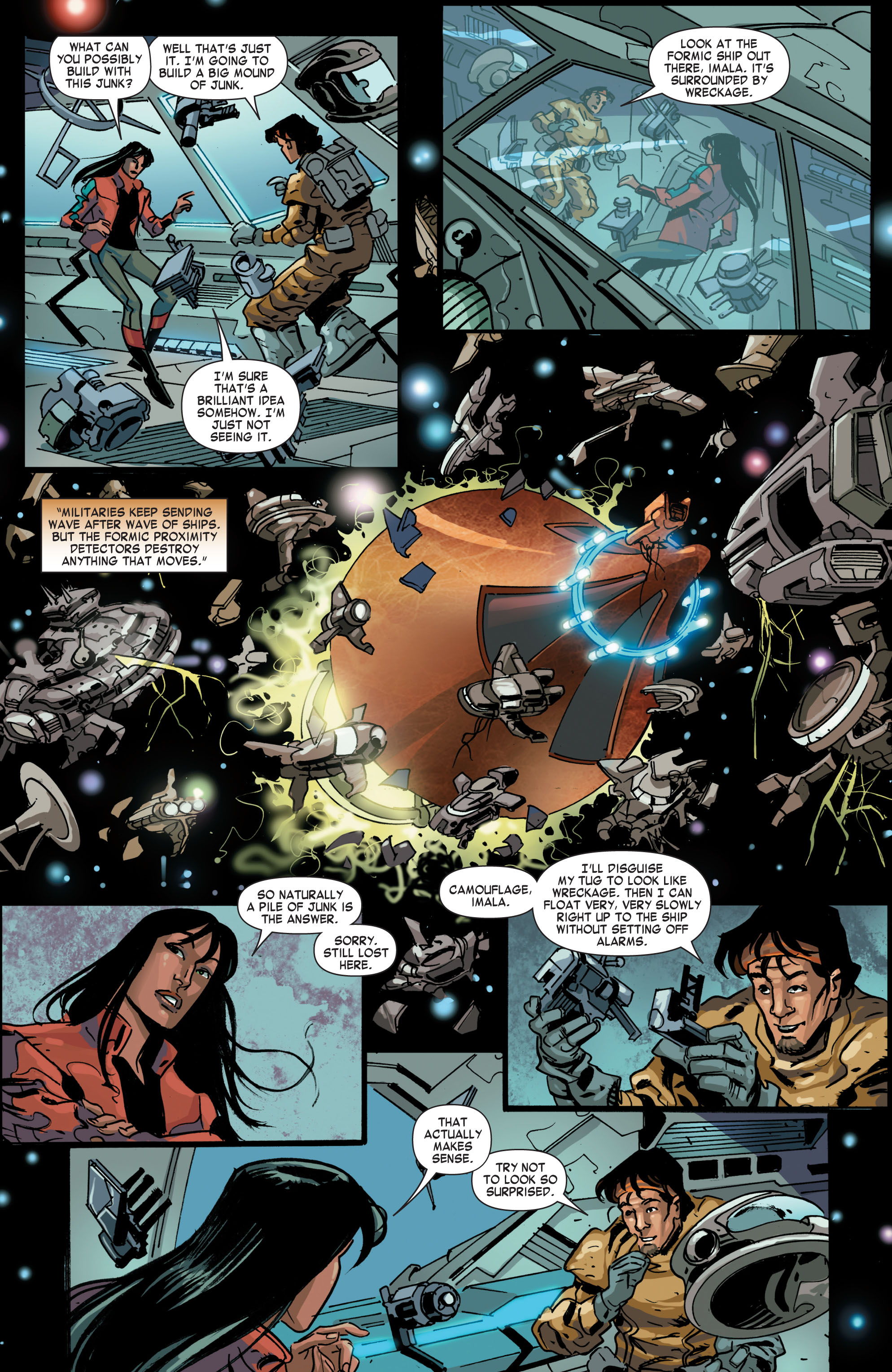 Read online Formic Wars: Burning Earth comic -  Issue #7 - 5