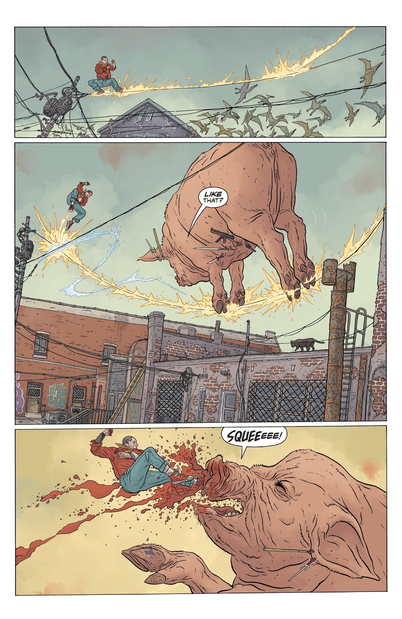 Read online The Shaolin Cowboy: Who'll Stop the Reign? comic -  Issue #3 - 5