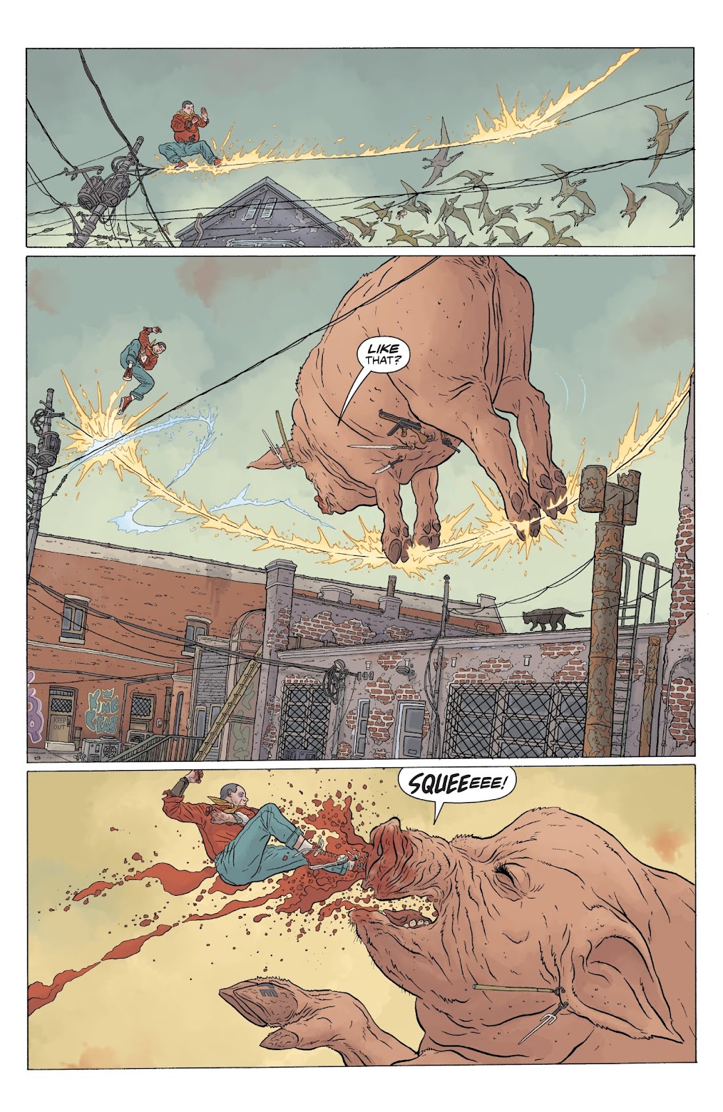 The Shaolin Cowboy: Who'll Stop the Reign? issue 3 - Page 5