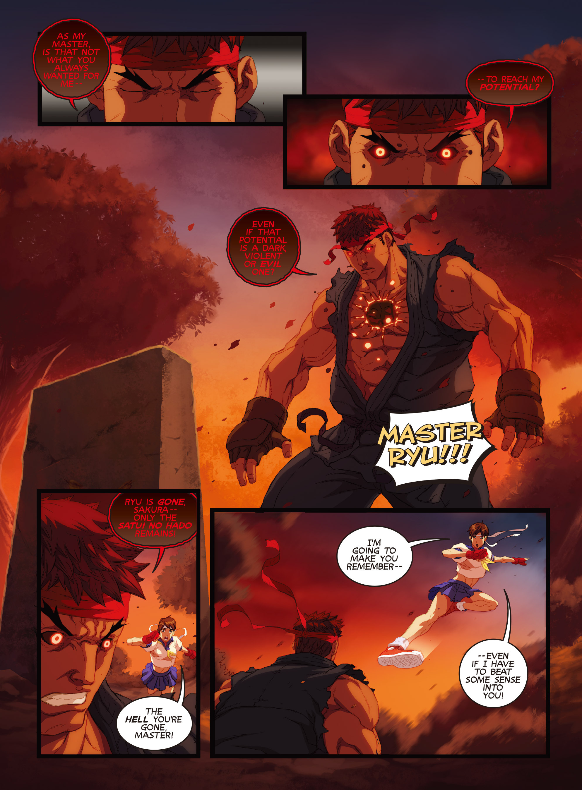 Read online Street Fighter Unlimited comic -  Issue #1 - 8