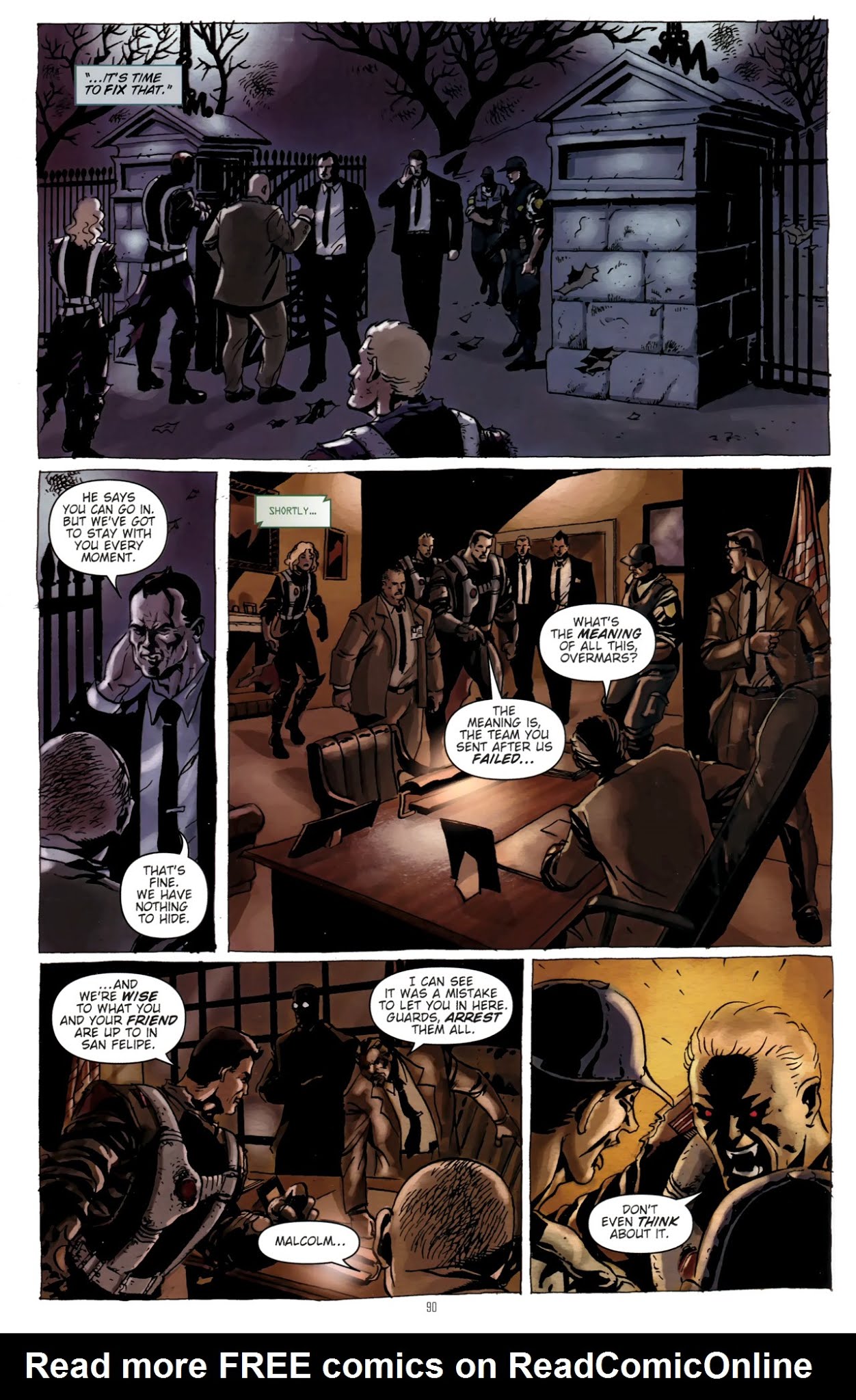 Read online CVO : Covert Vampiric Operations -- 100-Page Spectacular comic -  Issue # TPB - 91