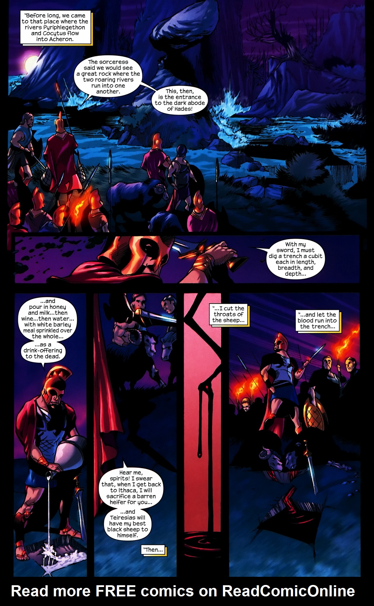 Read online The Odyssey comic -  Issue #5 - 4