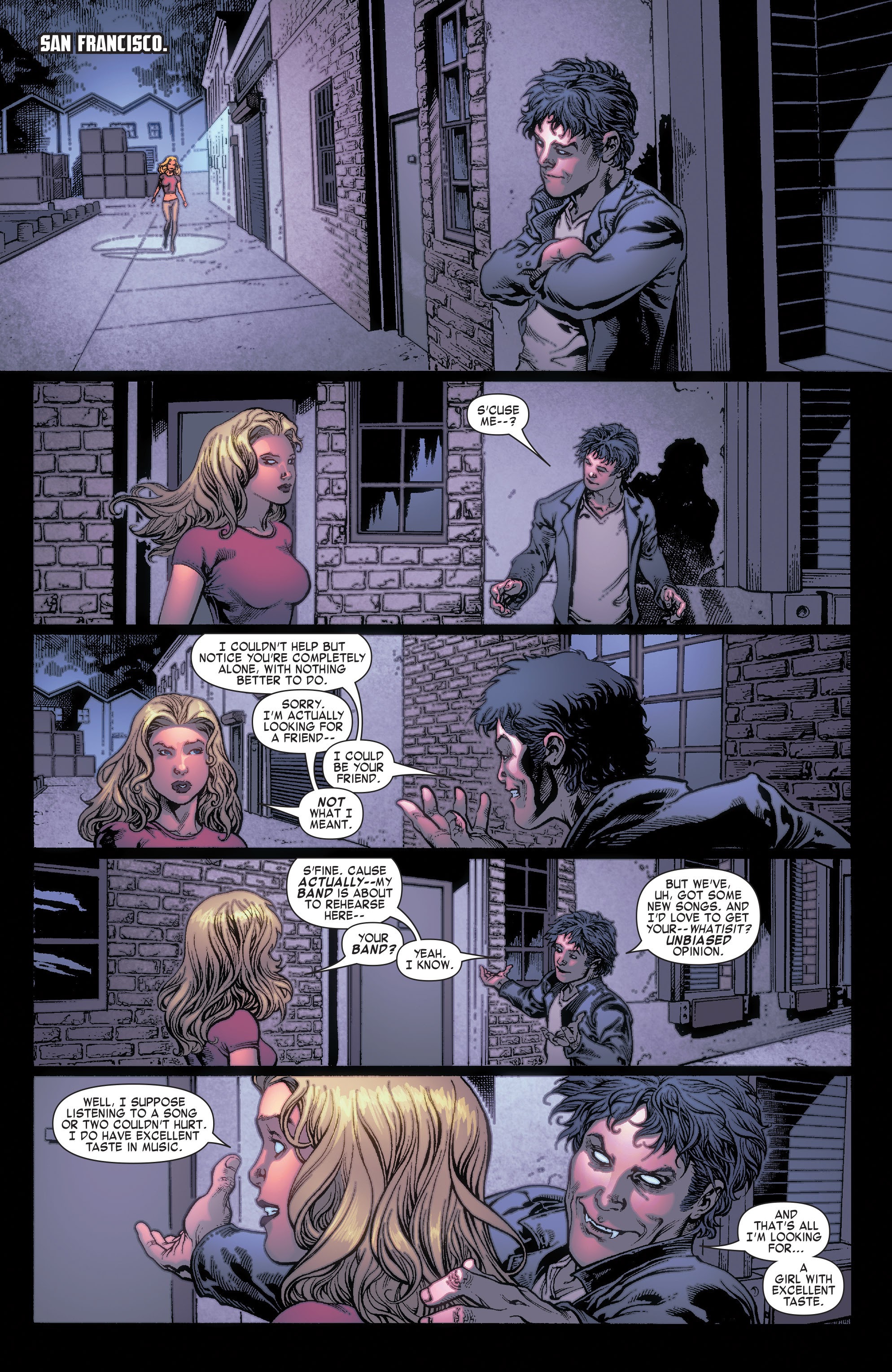 Read online X-Men: Curse of the Mutants - X-Men Vs. Vampires comic -  Issue #1 - 3