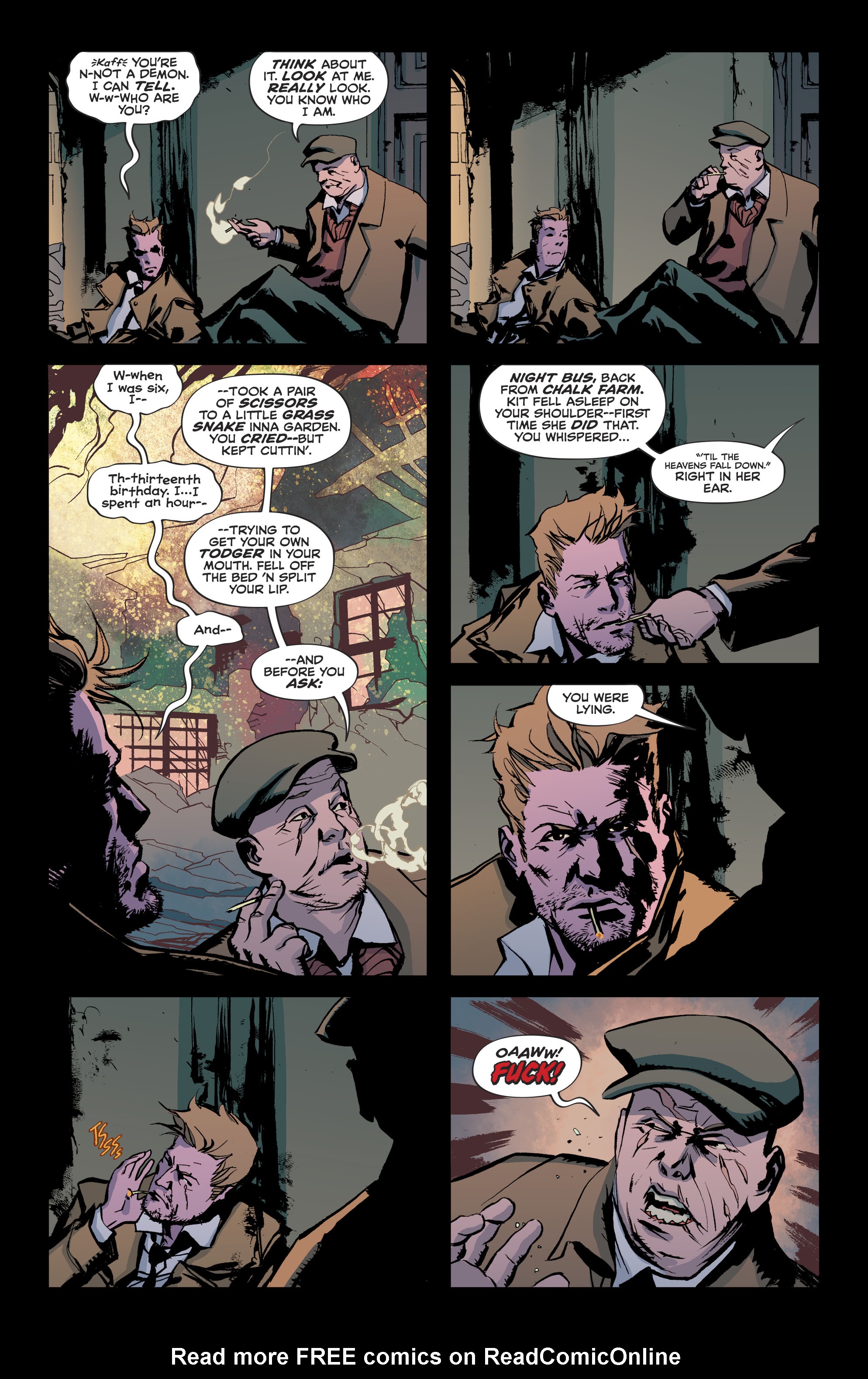 Read online The Sandman Universe Presents: Hellblazer comic -  Issue # Full - 13