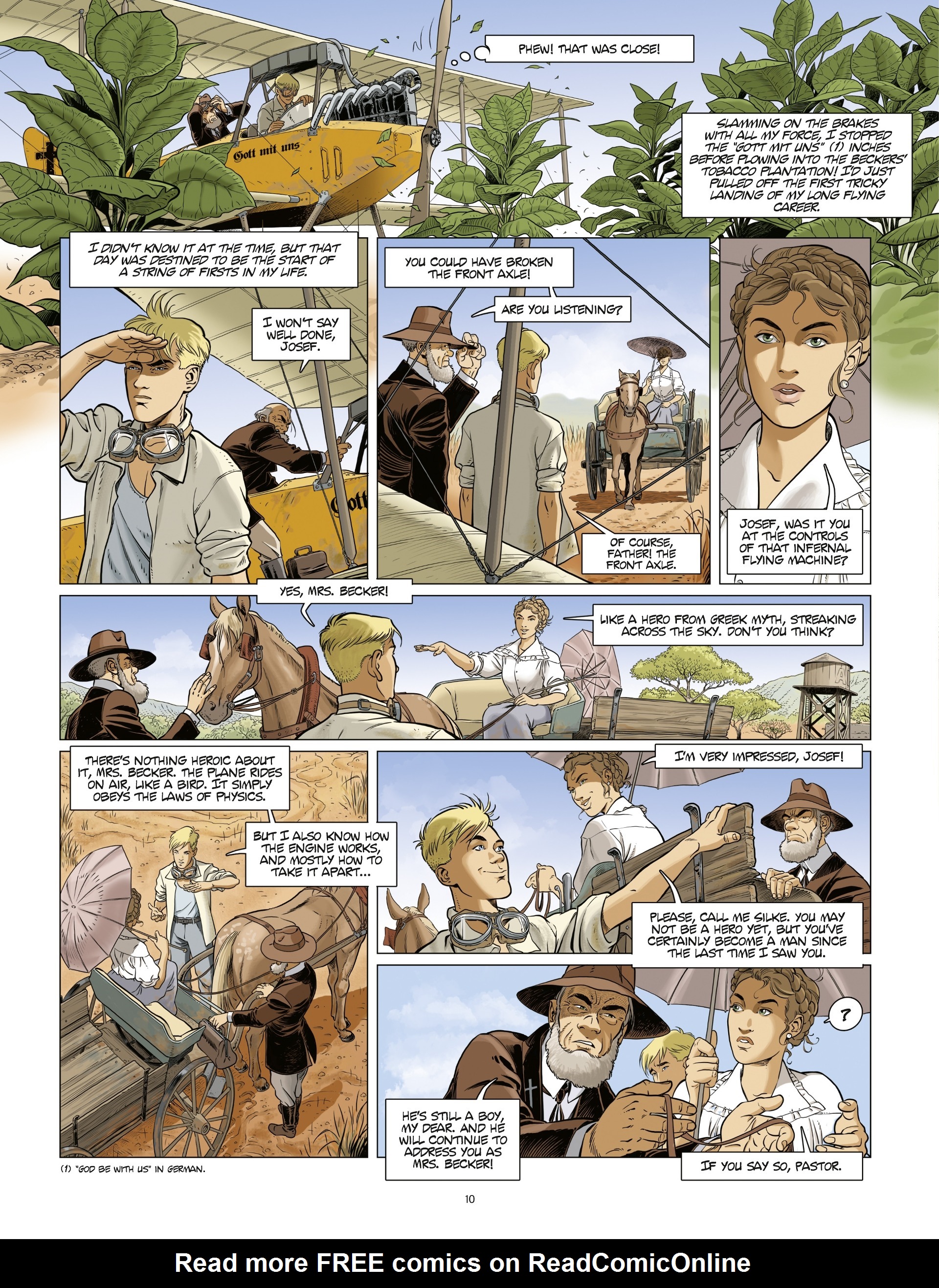 Read online The Aviator comic -  Issue #1 - 12