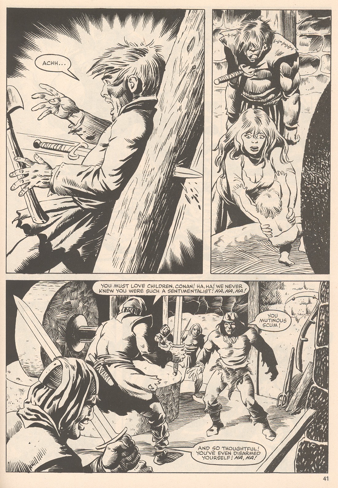 Read online The Savage Sword Of Conan comic -  Issue #105 - 41