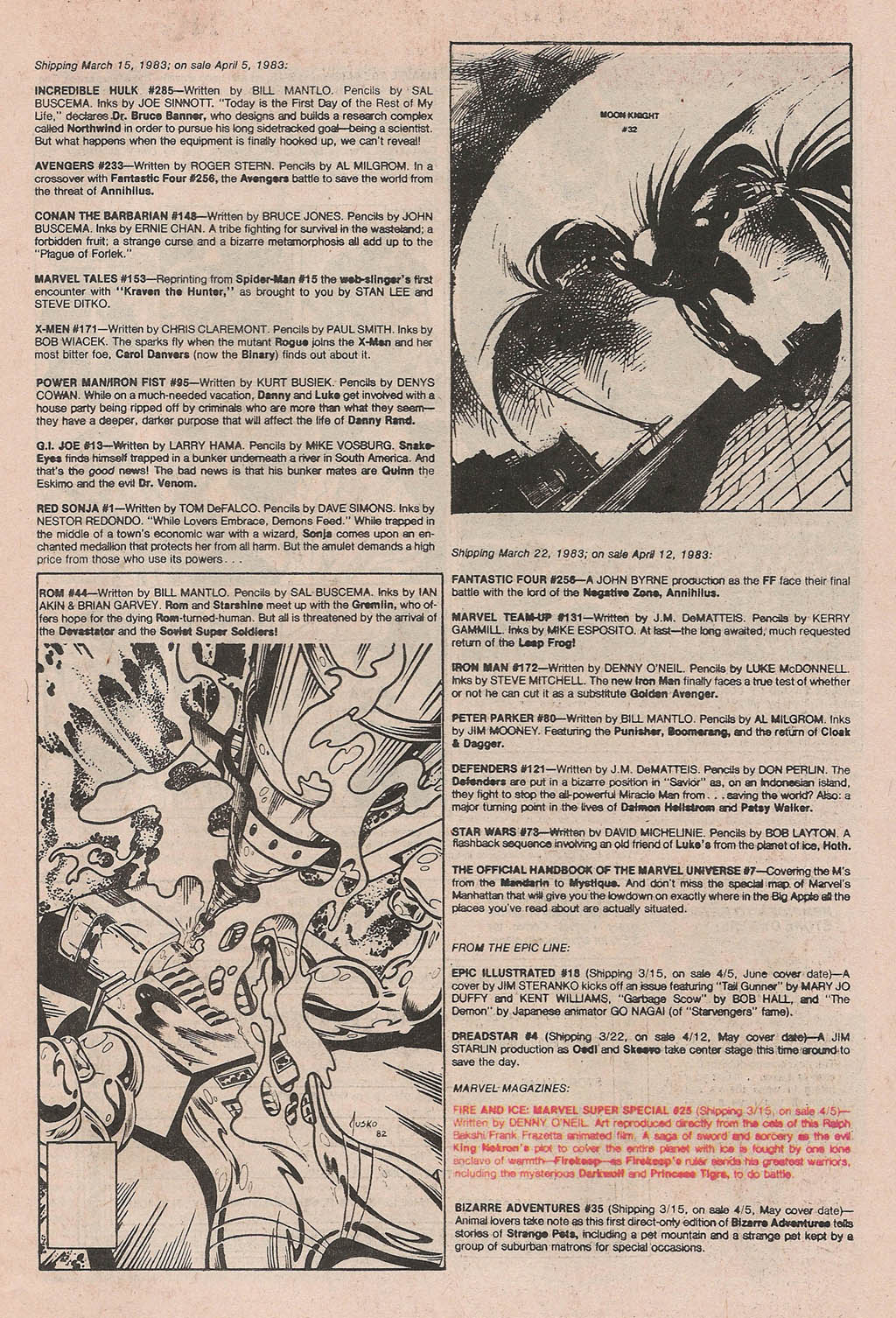 Read online Marvel Age comic -  Issue #1 - 7