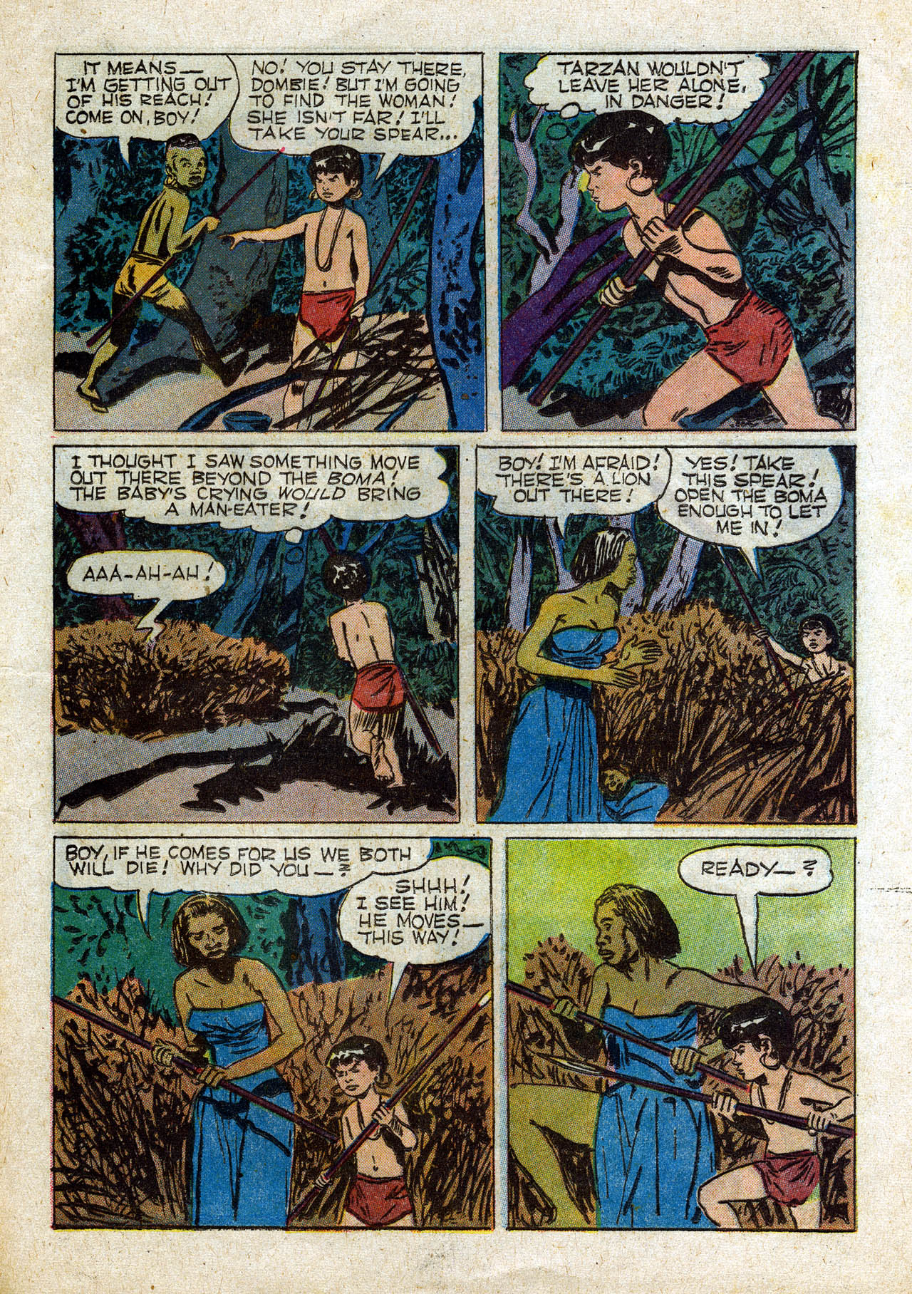 Read online Tarzan (1948) comic -  Issue #117 - 25