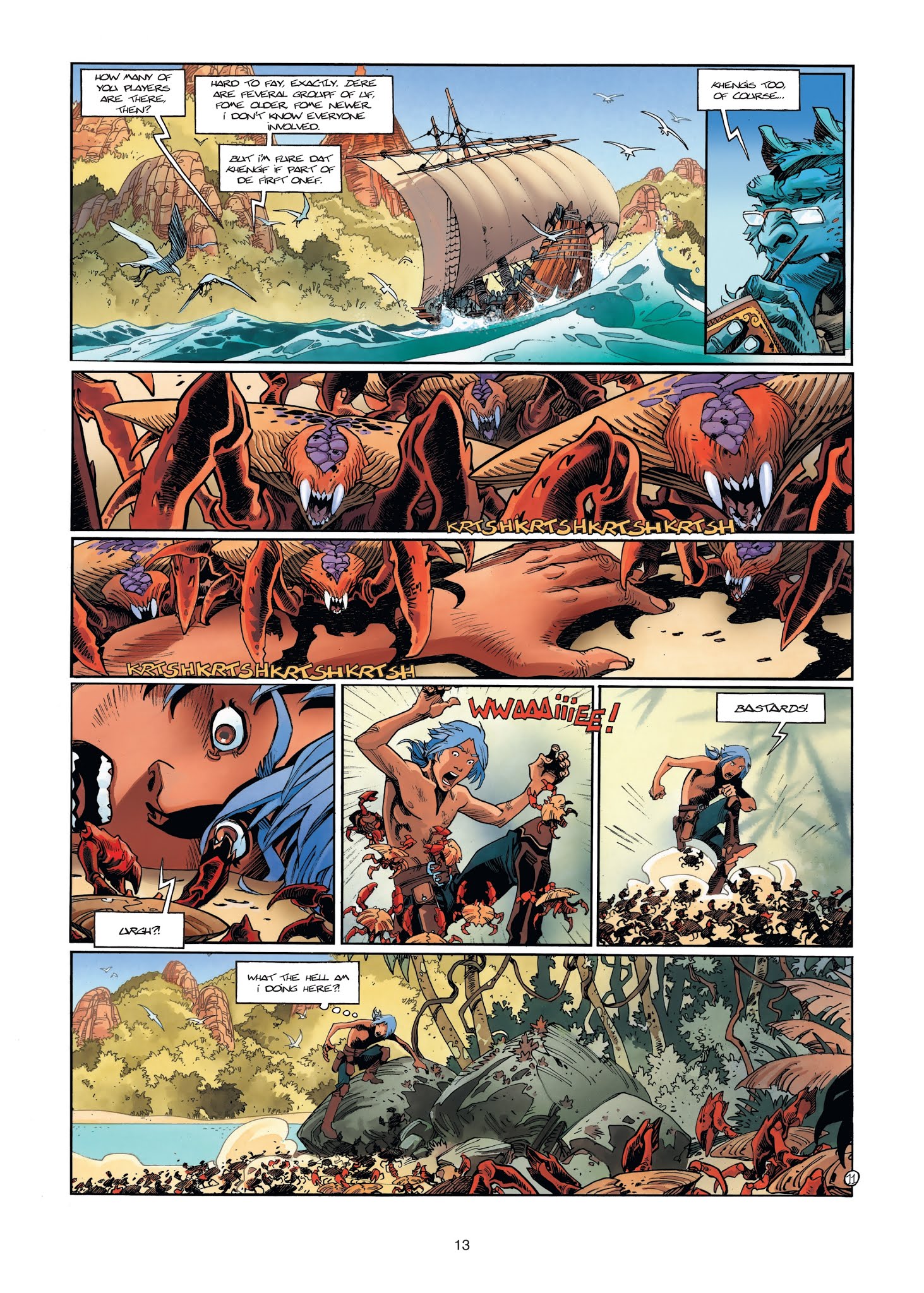 Read online Ythaq comic -  Issue #7 - 13