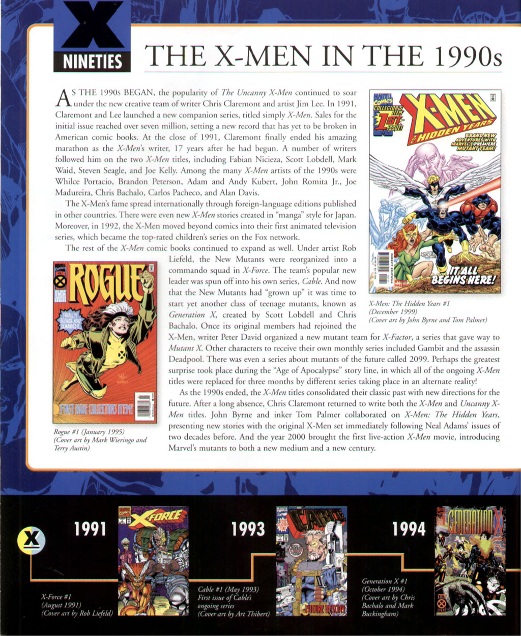 Read online X-Men: The Ultimate Guide comic -  Issue # TPB - 97