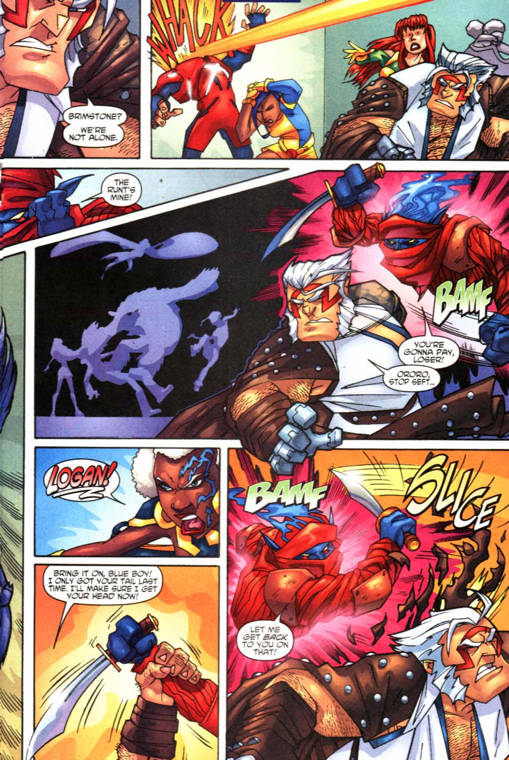 Read online Marvel Mangaverse: X-Men comic -  Issue # Full - 16