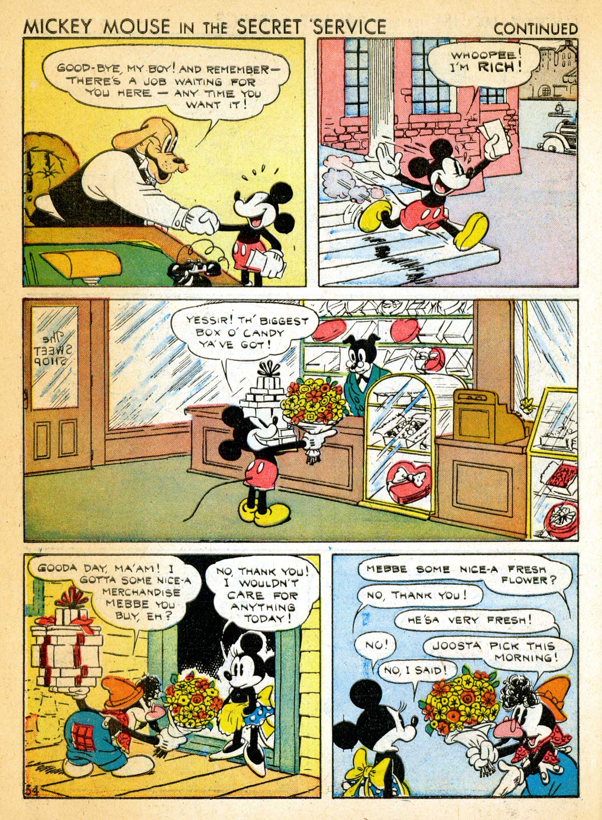 Read online Walt Disney's Comics and Stories comic -  Issue #10 - 56