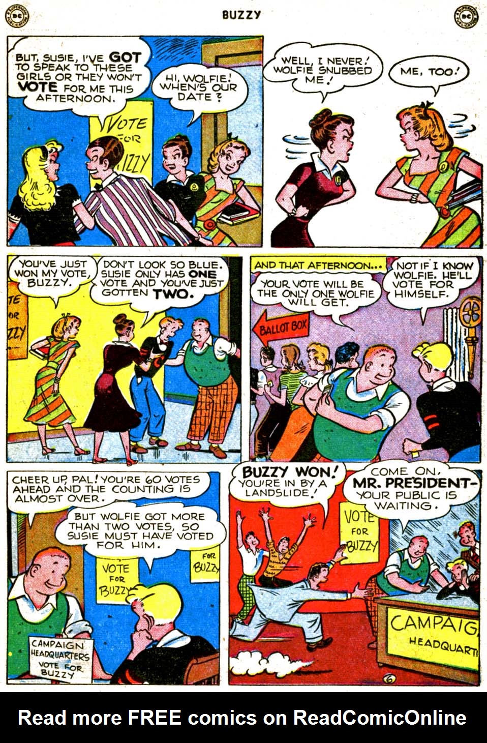 Read online Buzzy comic -  Issue #20 - 23