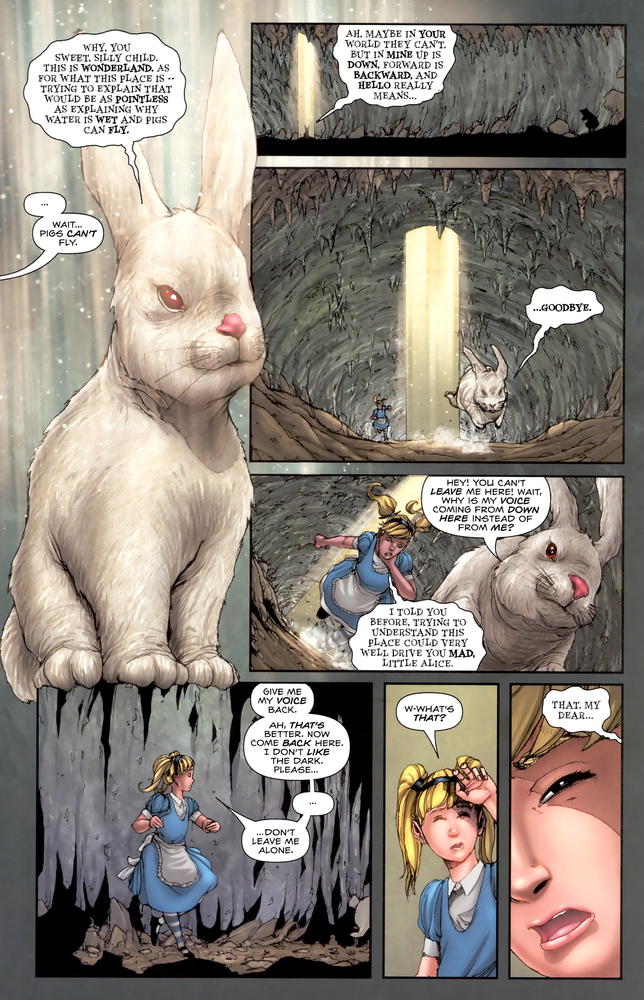 Read online Grimm Fairy Tales presents Alice in Wonderland comic -  Issue #1 - 6