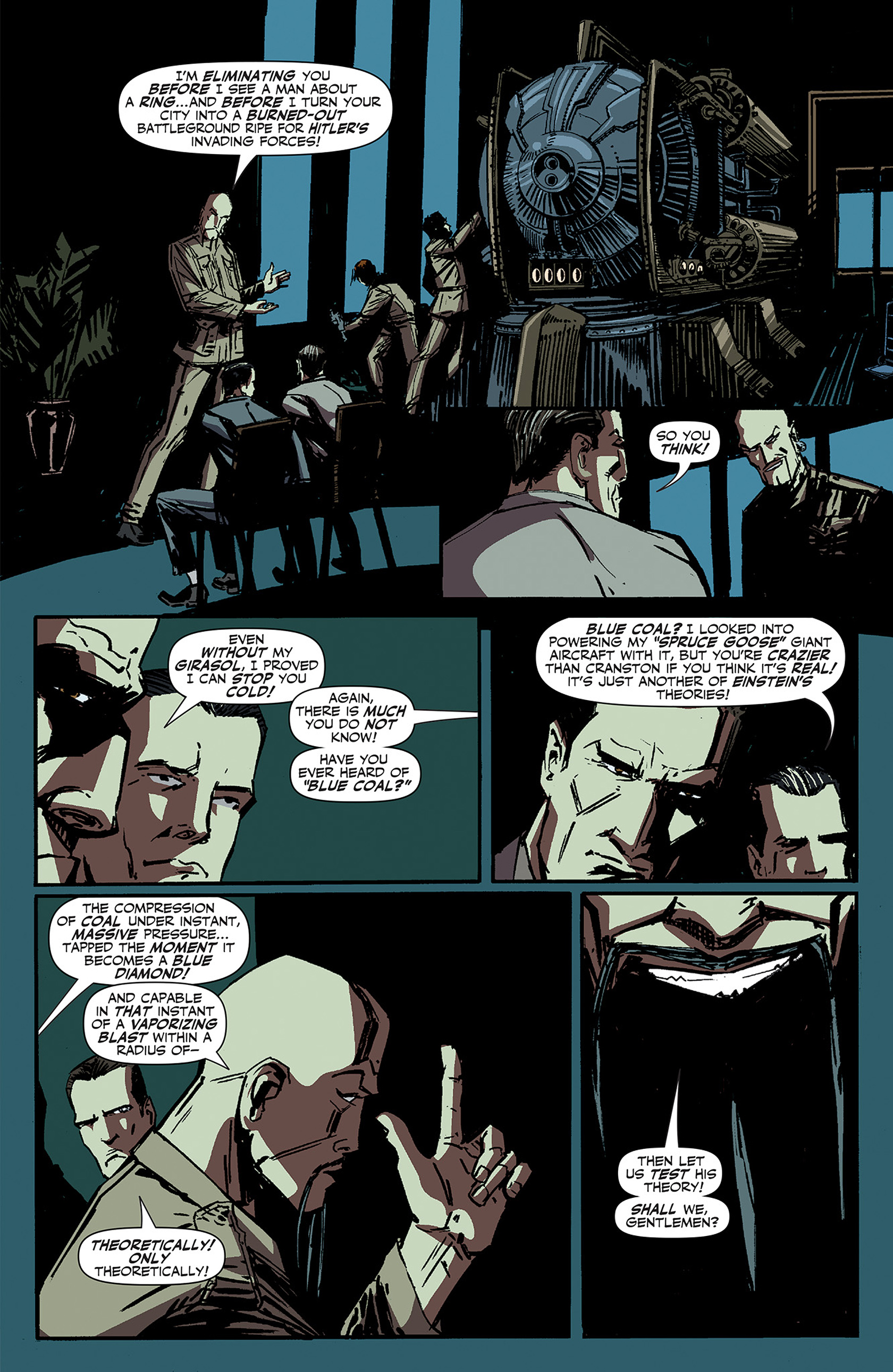 Read online The Shadow/Green Hornet: Dark Nights comic -  Issue #3 - 20