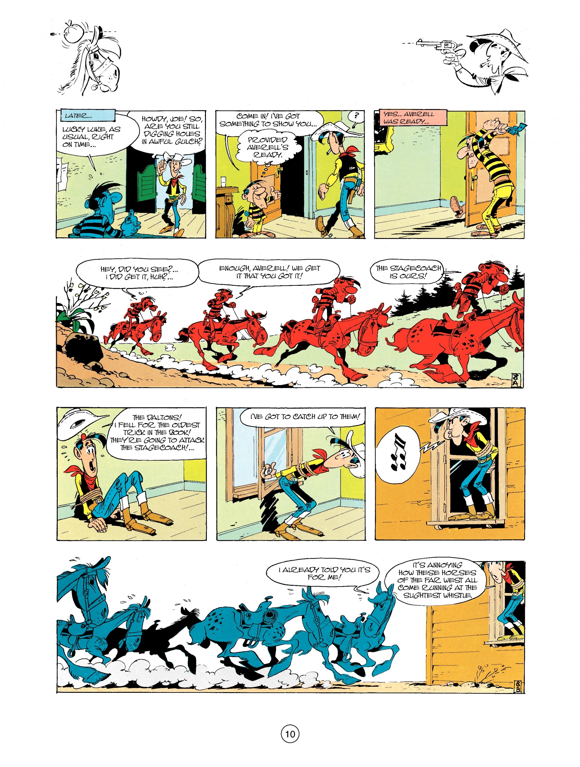 Read online A Lucky Luke Adventure comic -  Issue #34 - 10