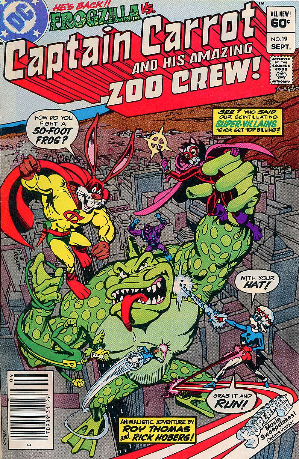 Read online Captain Carrot and His Amazing Zoo Crew! comic -  Issue #19 - 1