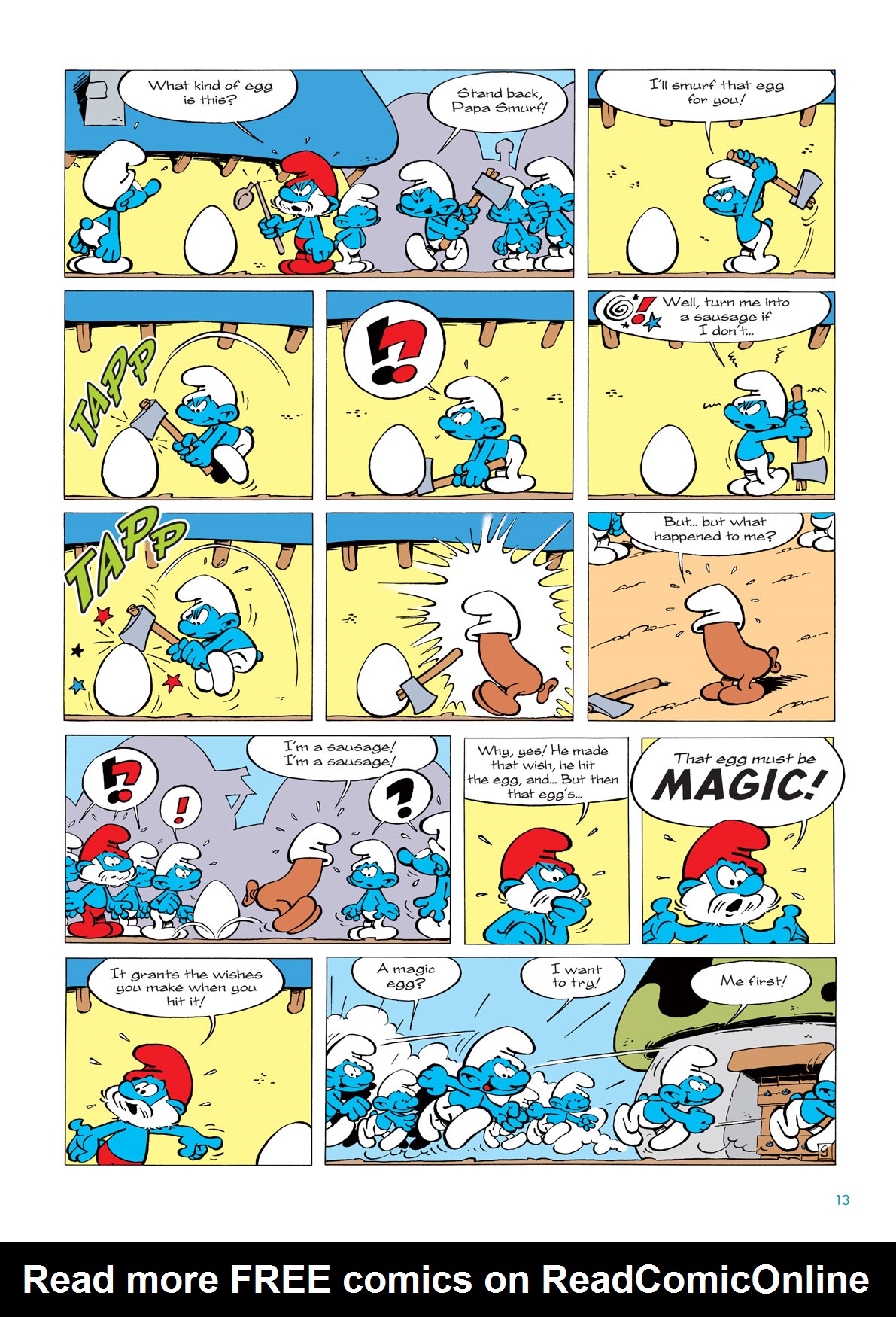 Read online The Smurfs comic -  Issue #5 - 13